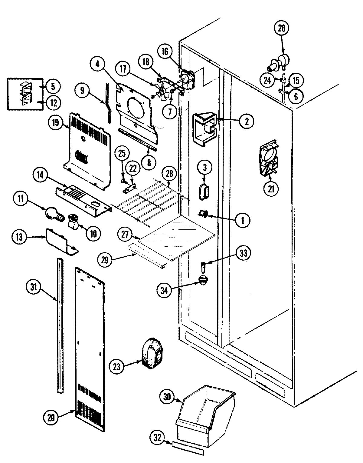 01 - FREEZER COMPARTMENT