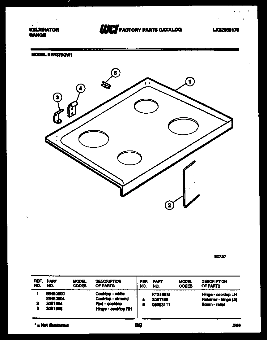 03 - COOKTOP PARTS