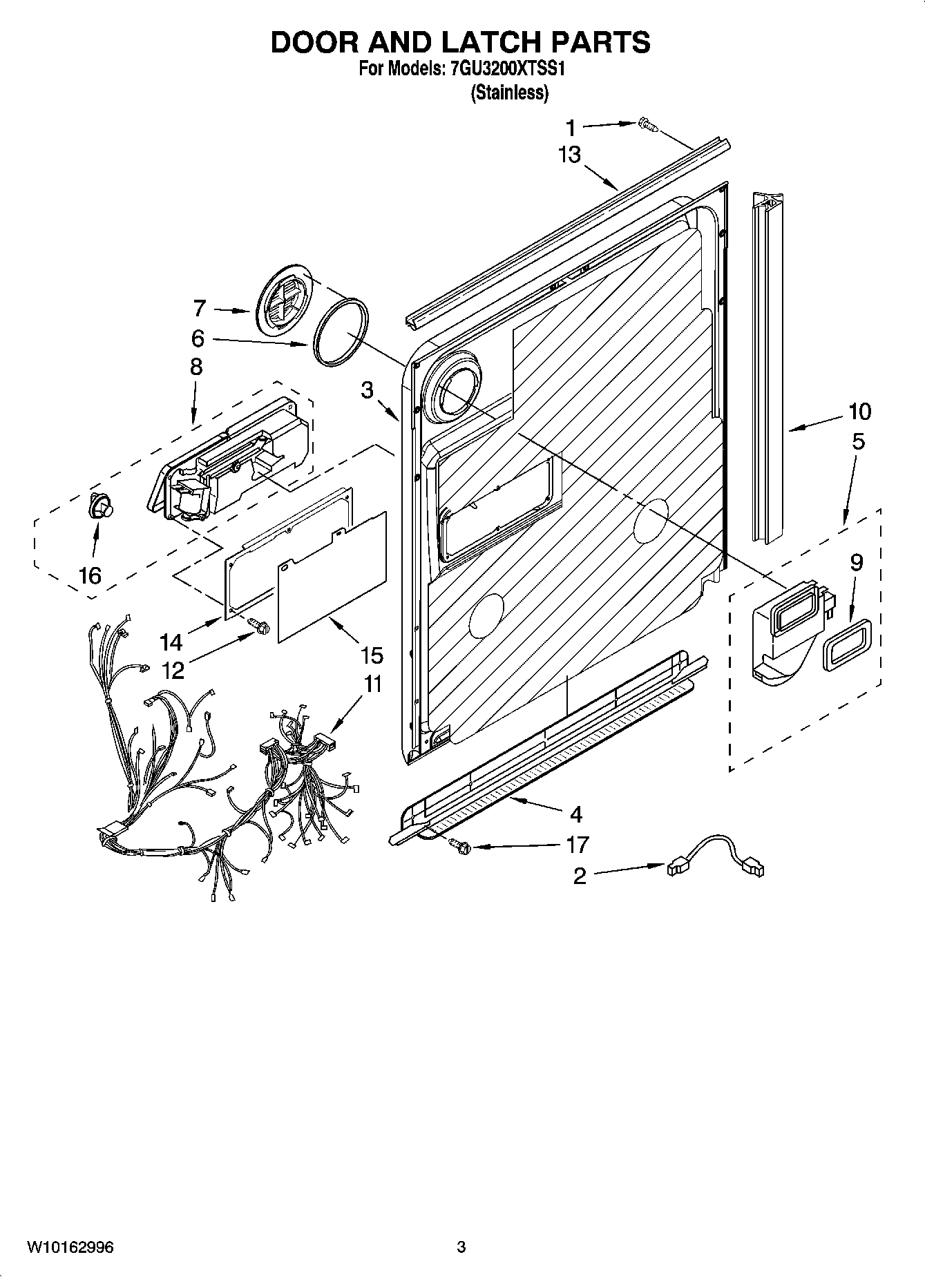 03 - DOOR AND LATCH PARTS