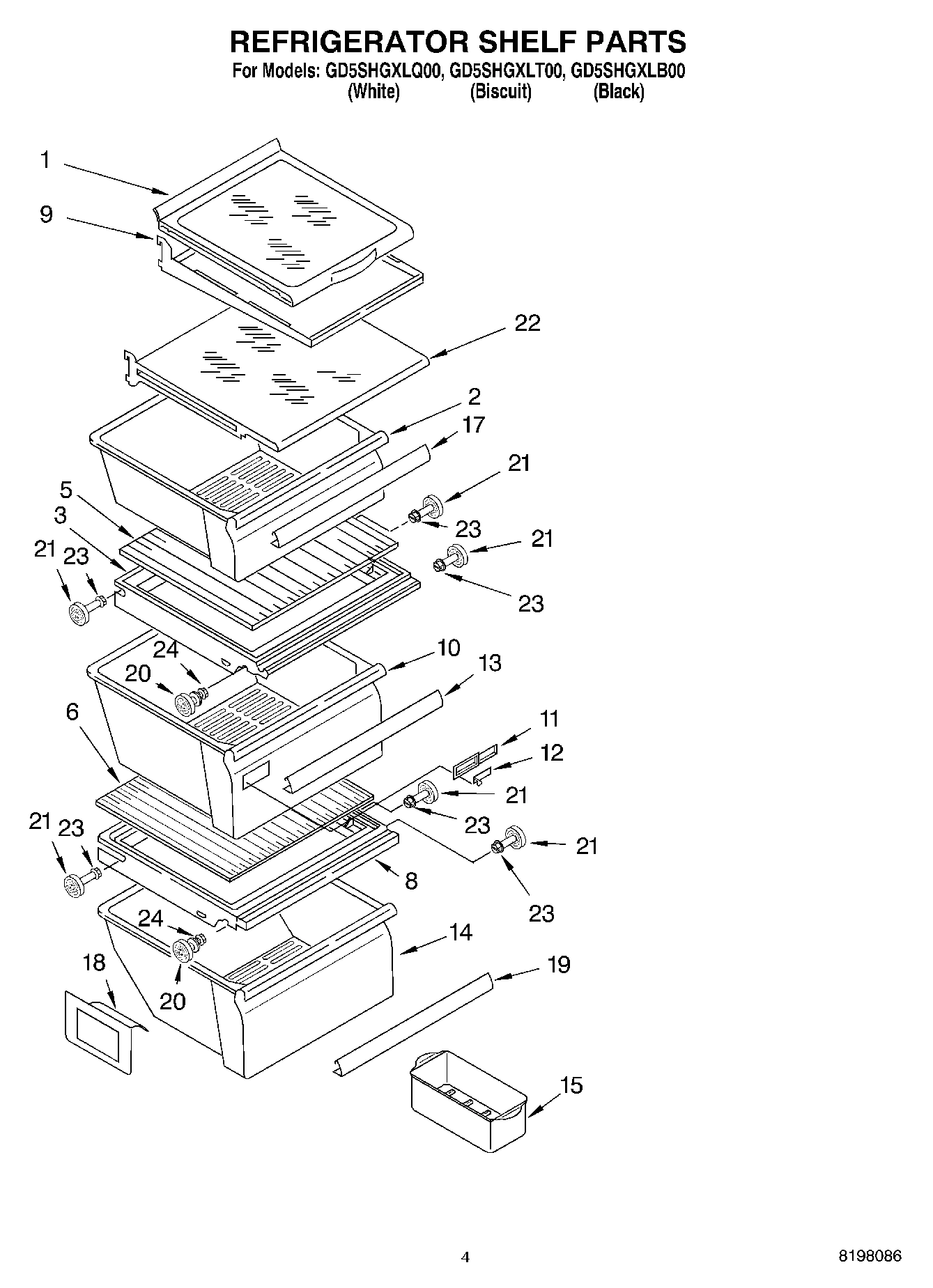 03 - REFRIGERATOR SHELF