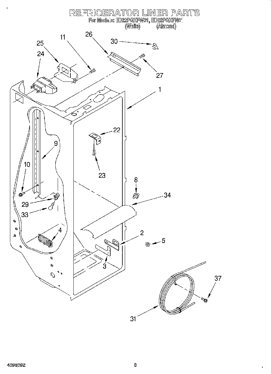 02 - REFRIGERATOR LINER
