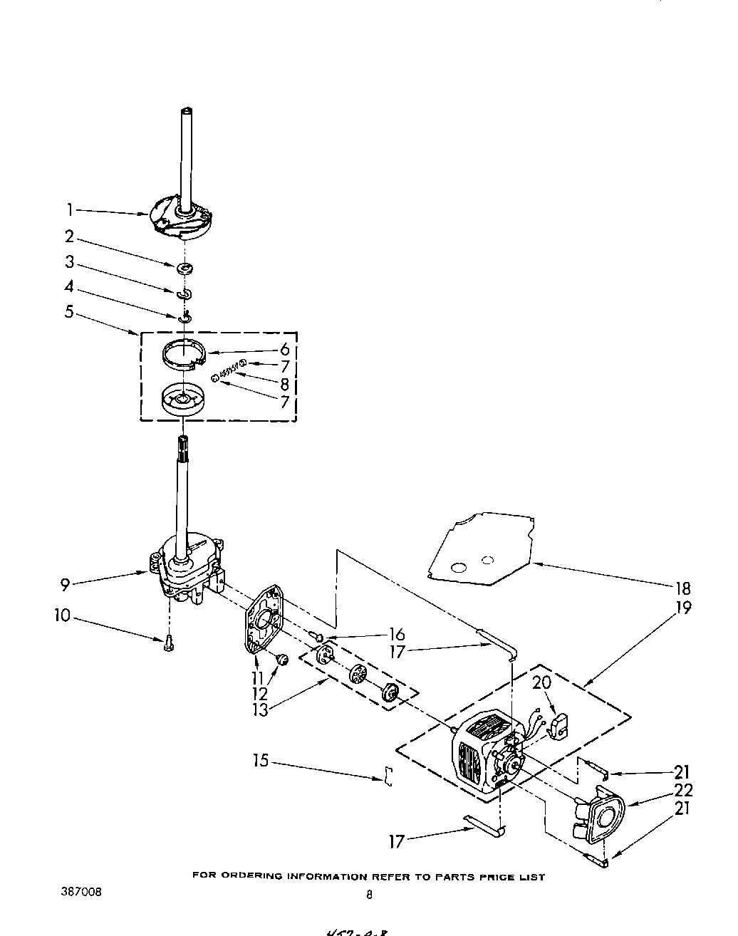 06 - BRAKE, CLUTCH, GEARCASE, MOTOR AND PUMP