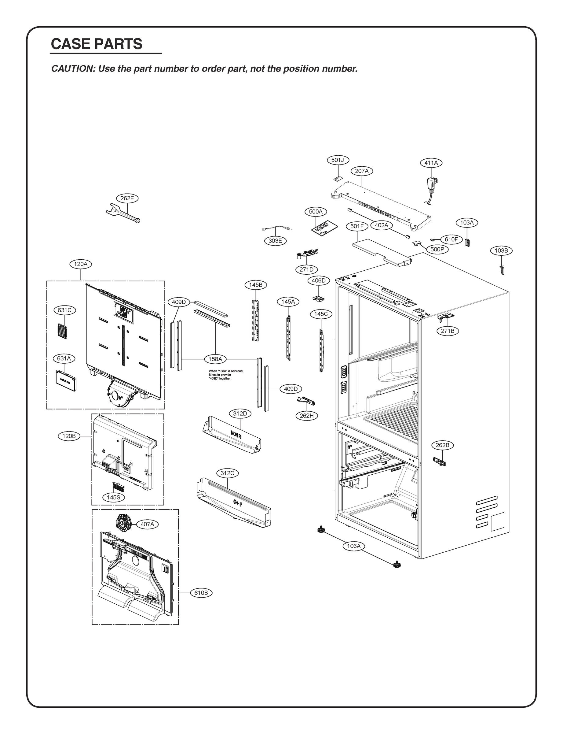 CASE PARTS