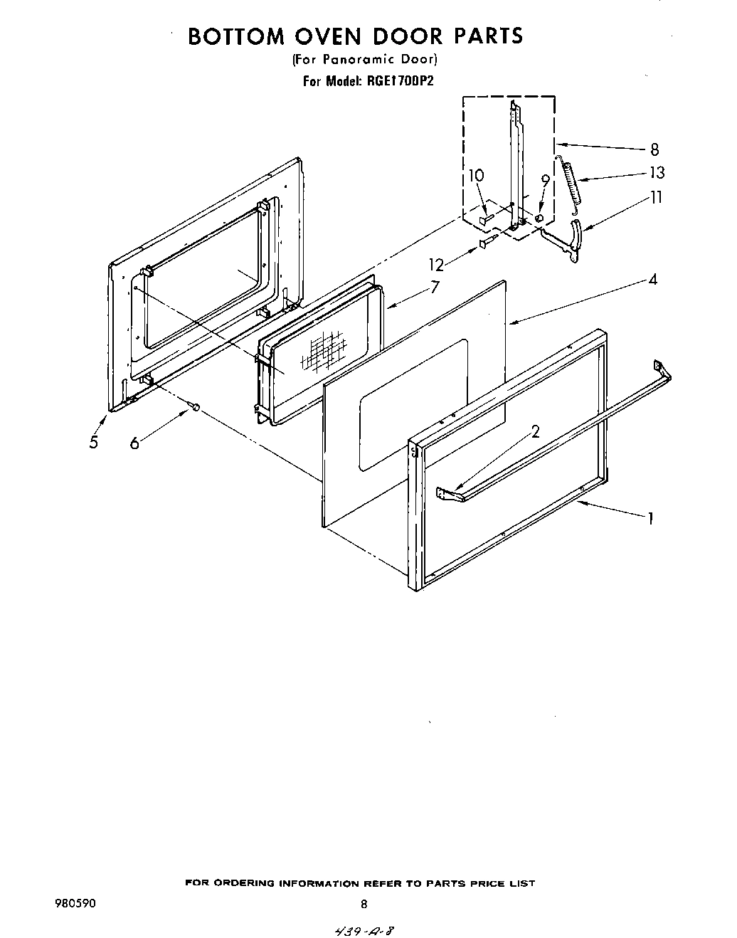 06 - BOTTOM OVEN DOOR