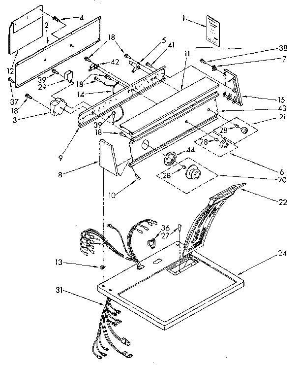 TOP AND CONSOLE PARTS