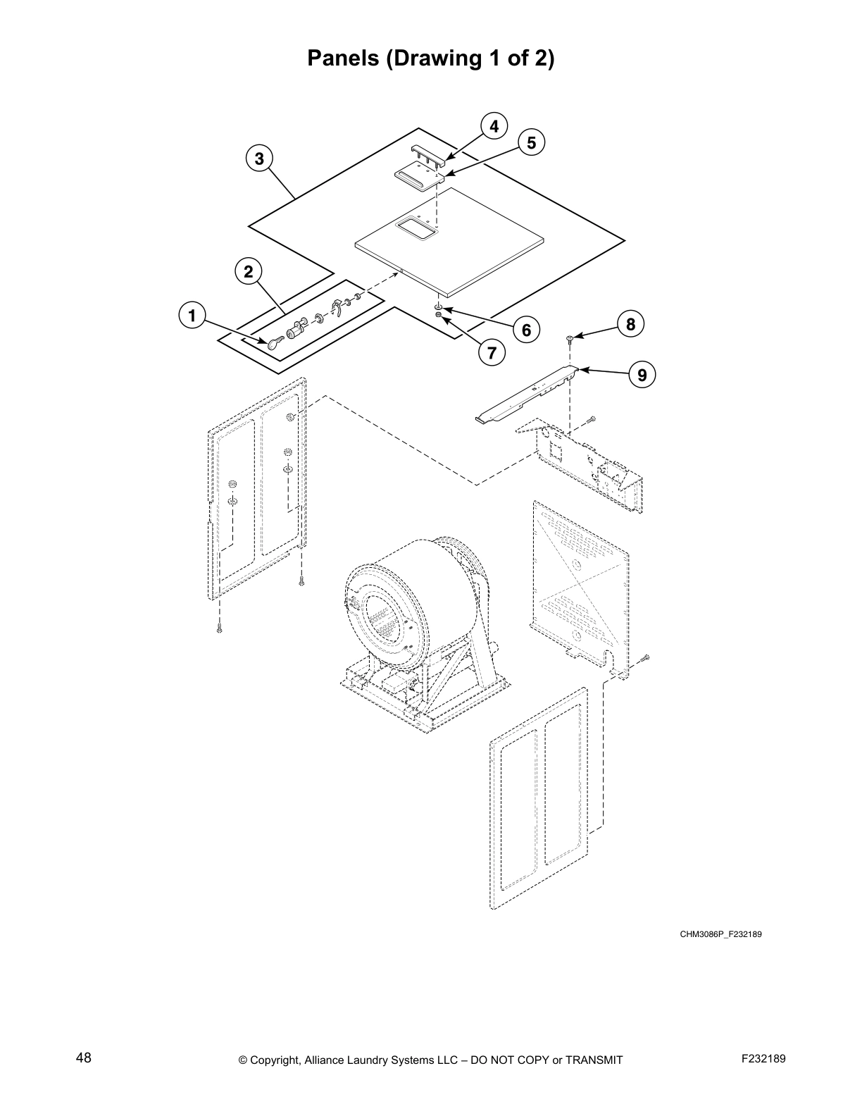 Panels (Drawing 1 of 2)