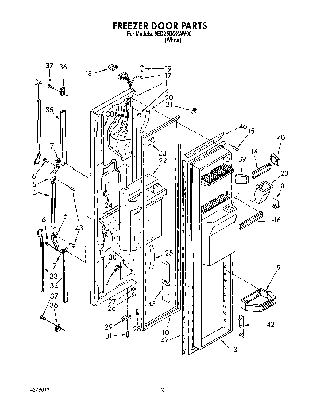 07 - FREEZER DOOR