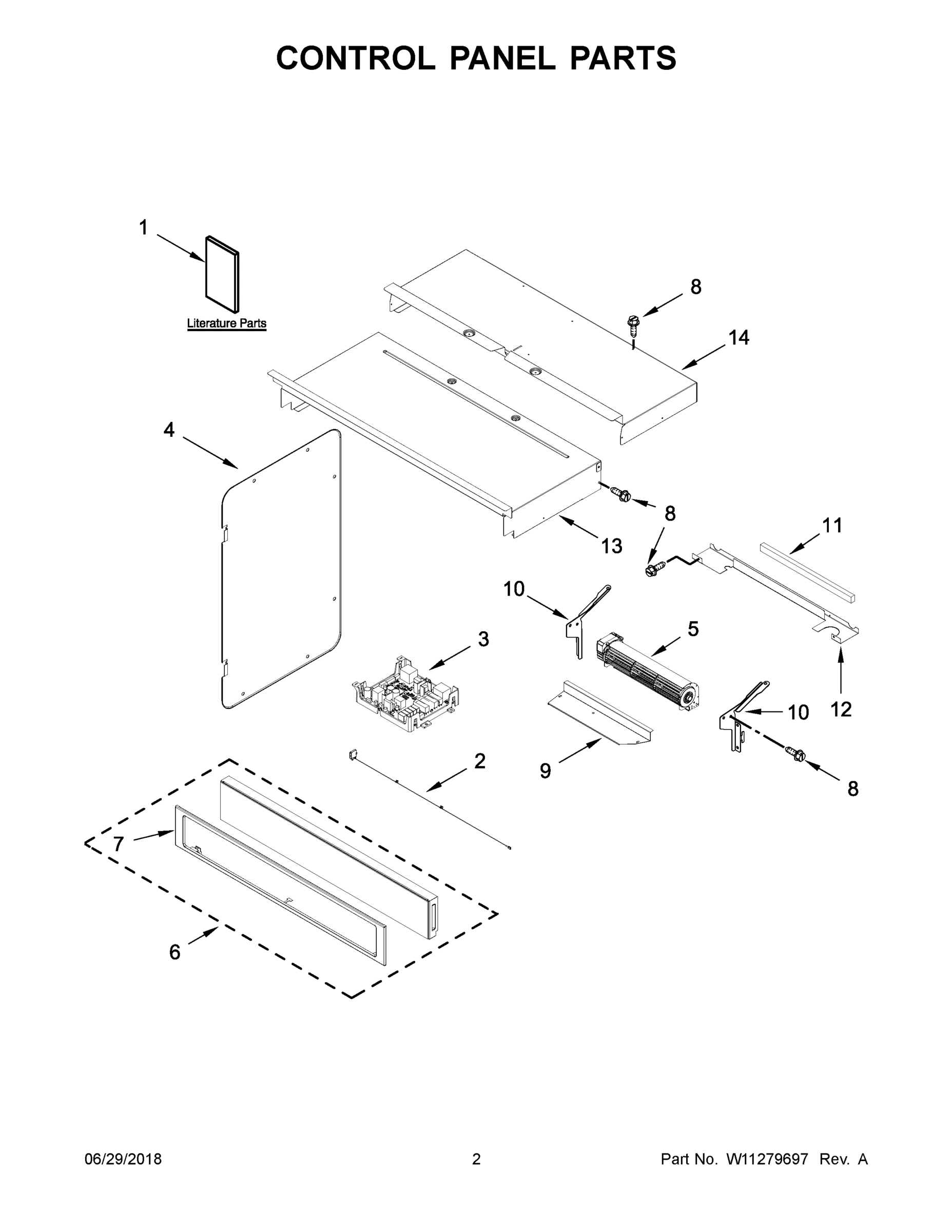02 - CONTROL PANEL PARTS