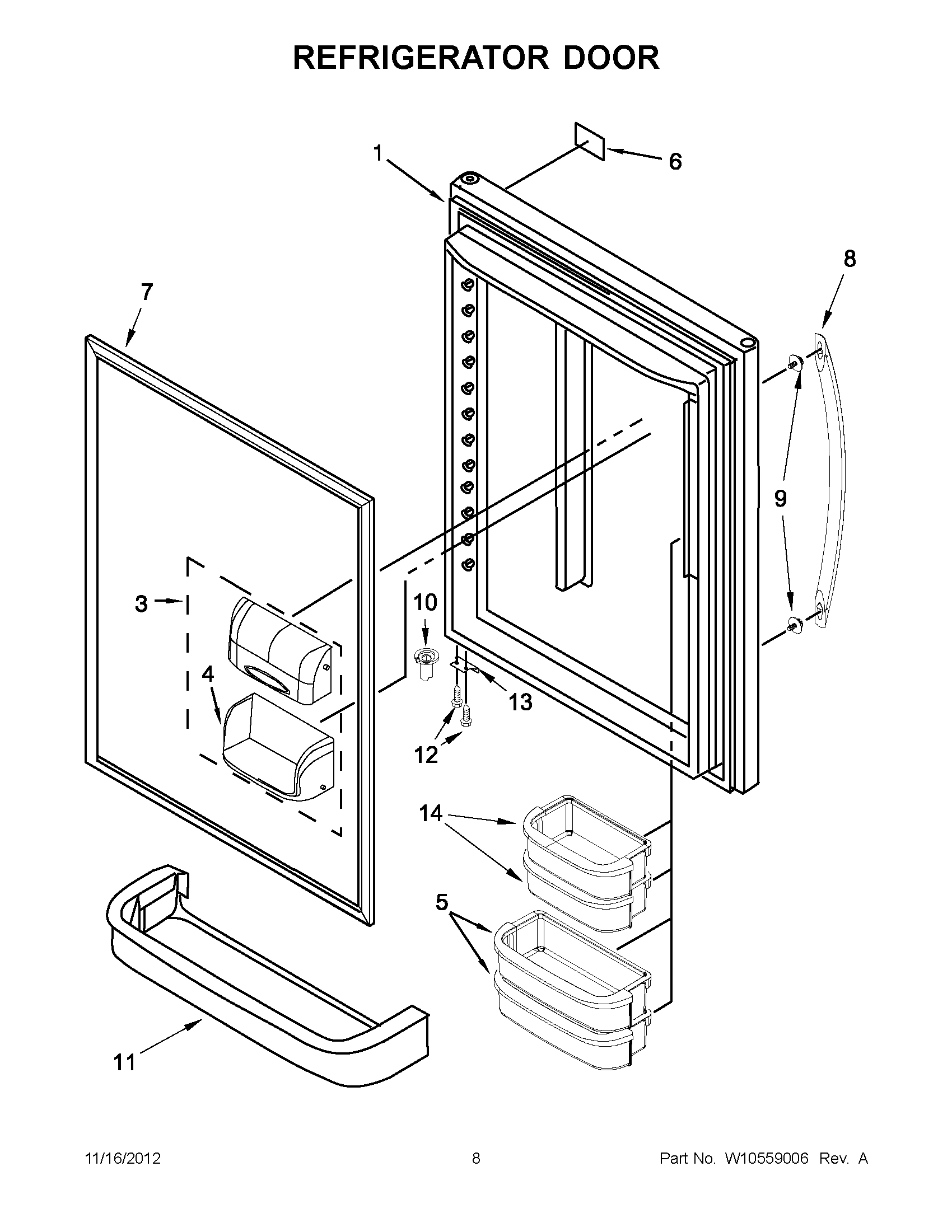 04 - REFRIGERATOR DOOR