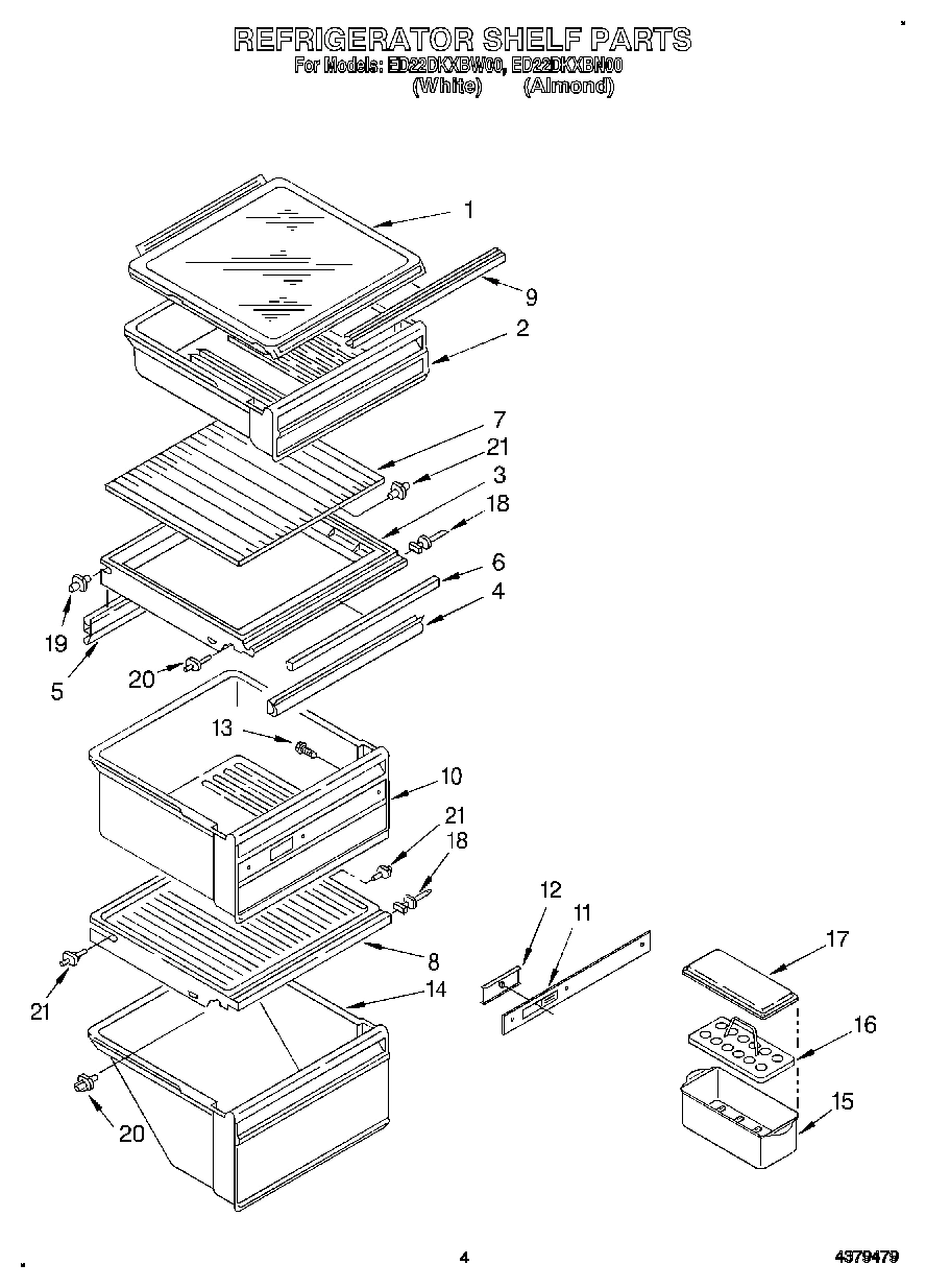 03 - REFRIGERATOR SHELF