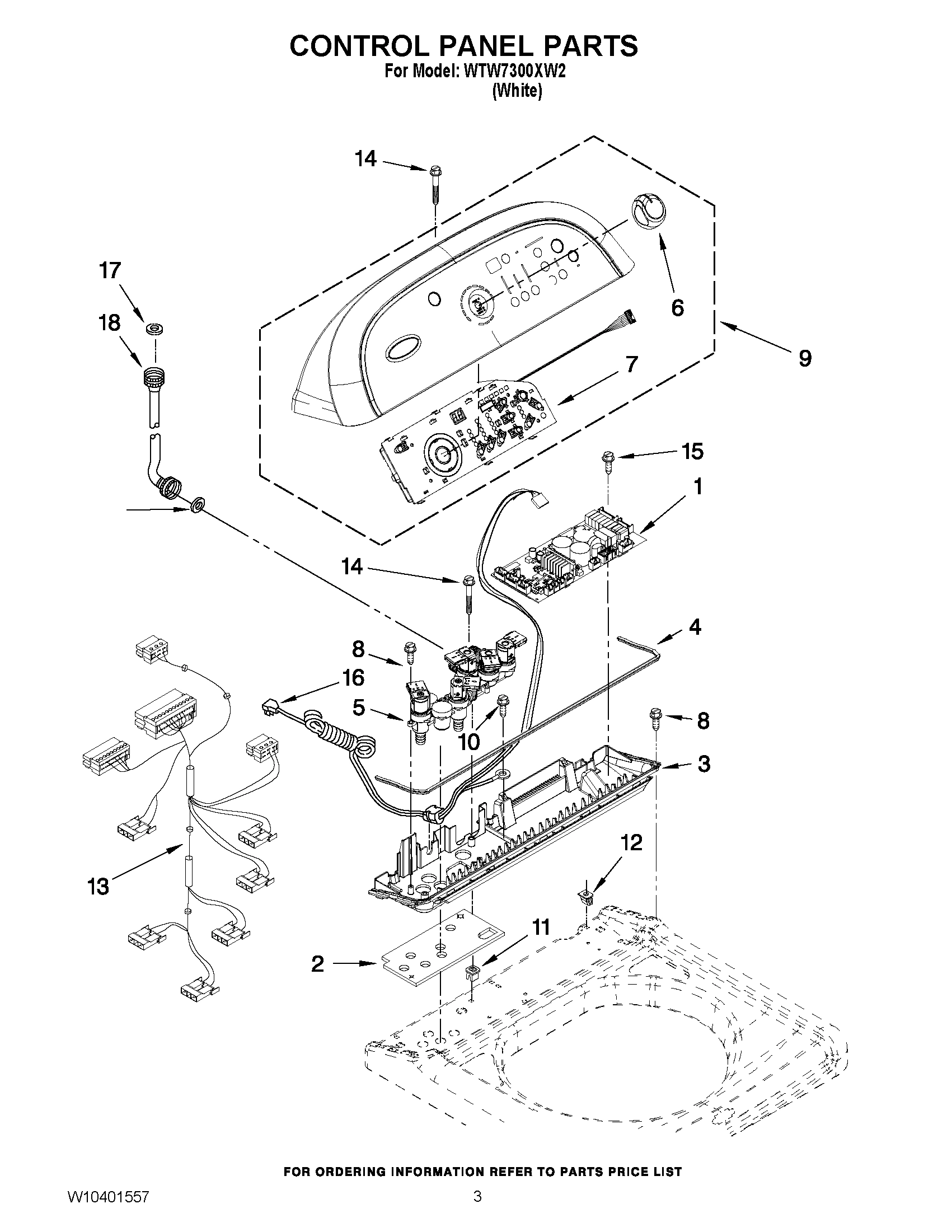 02 - CONTROL PANEL PARTS