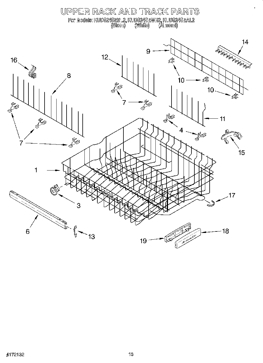10 - UPPER RACK AND TRACK