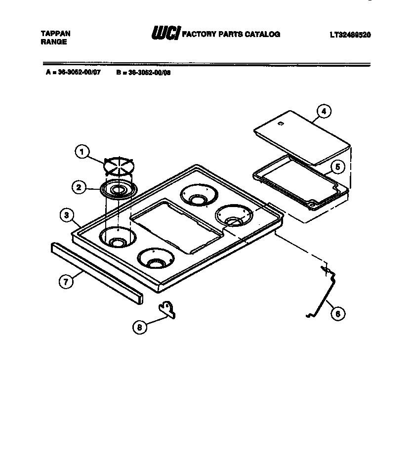 04 - COOKTOP PARTS