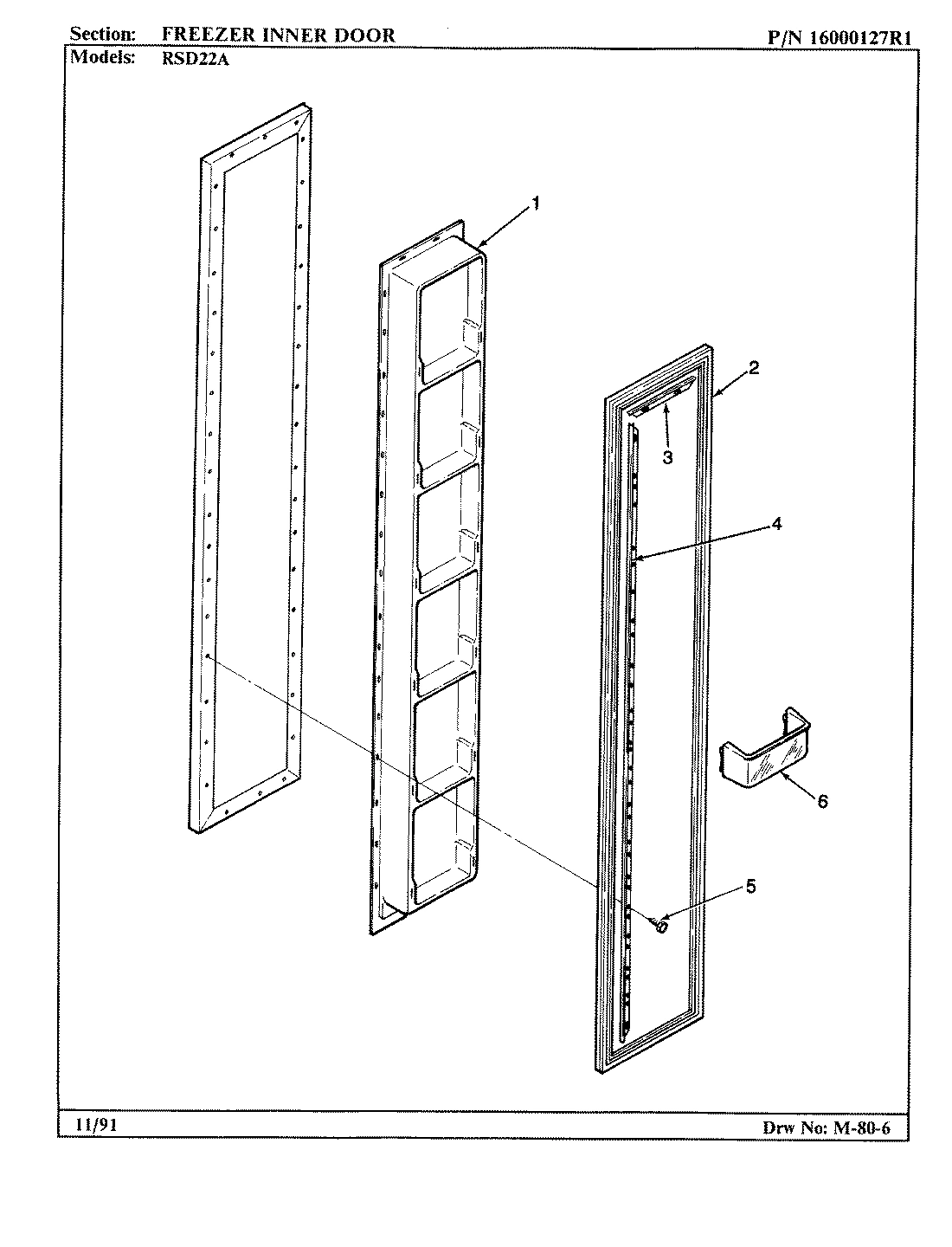 03 - FREEZER INNER DOOR