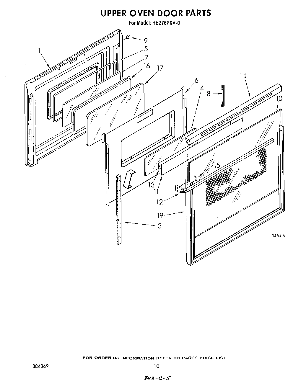06 - UPPER OVEN DOOR
