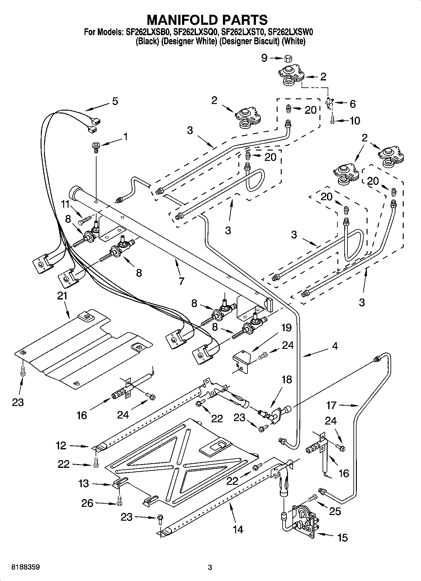 03 - MANIFOLD PARTS