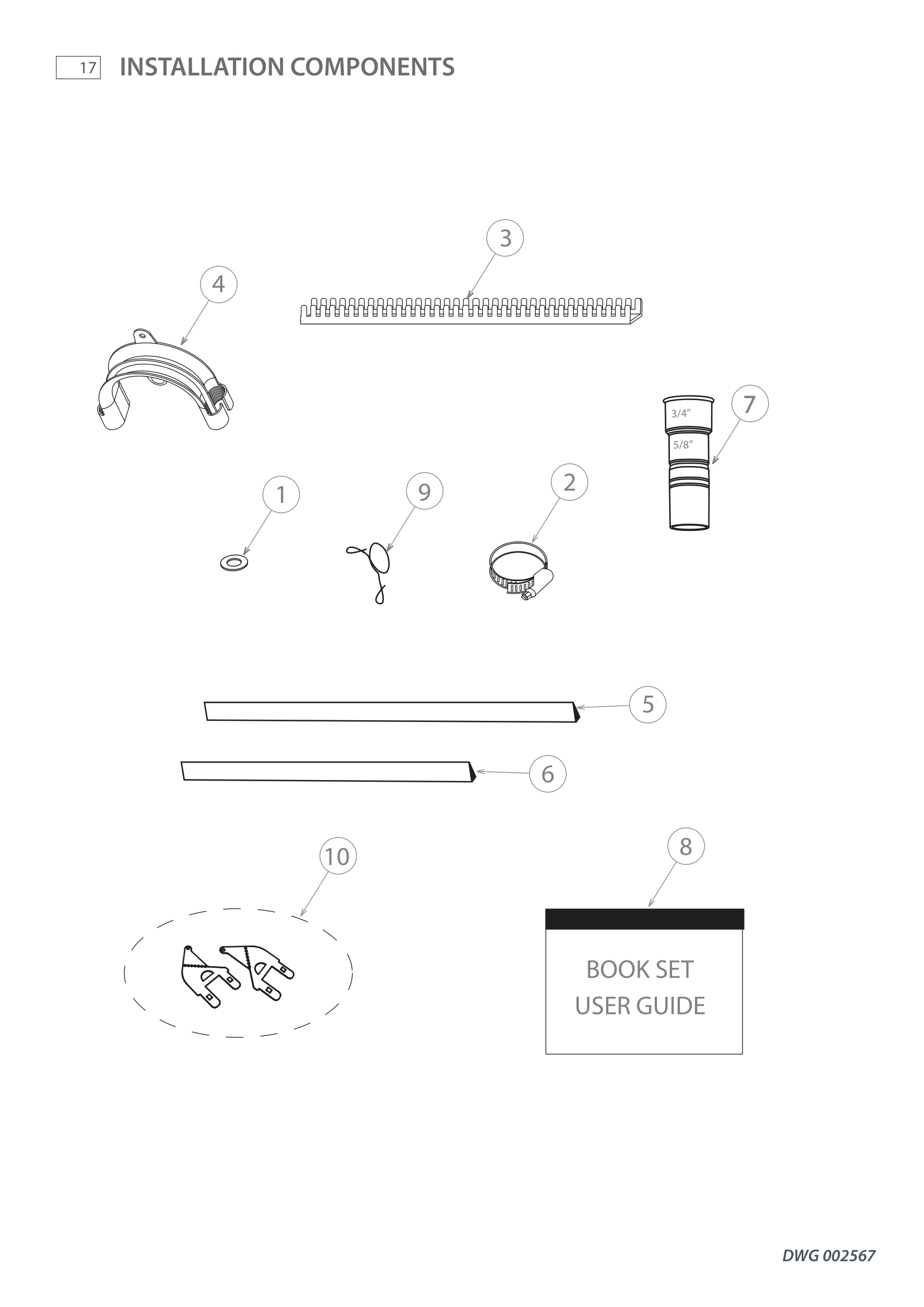 INSTALLATION COMPONENTS