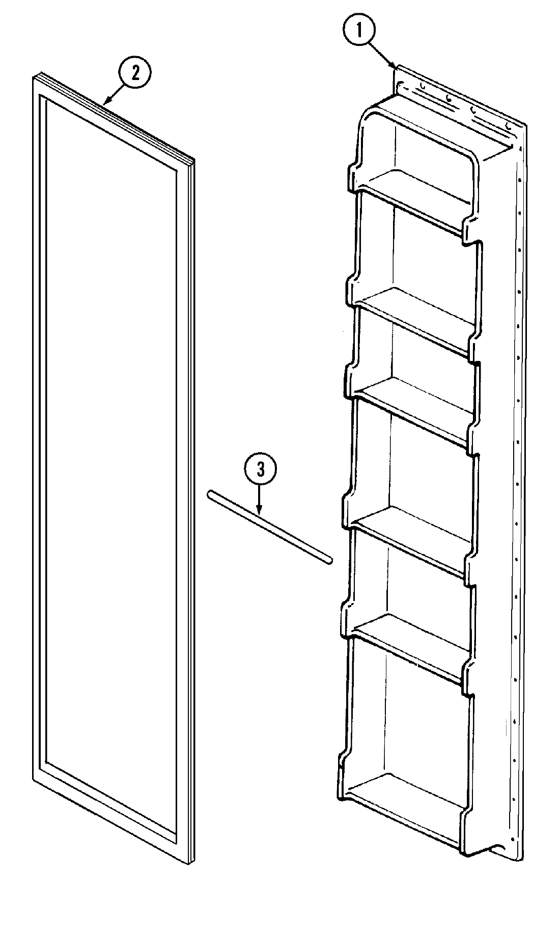 02 - FREEZER INNER DOOR