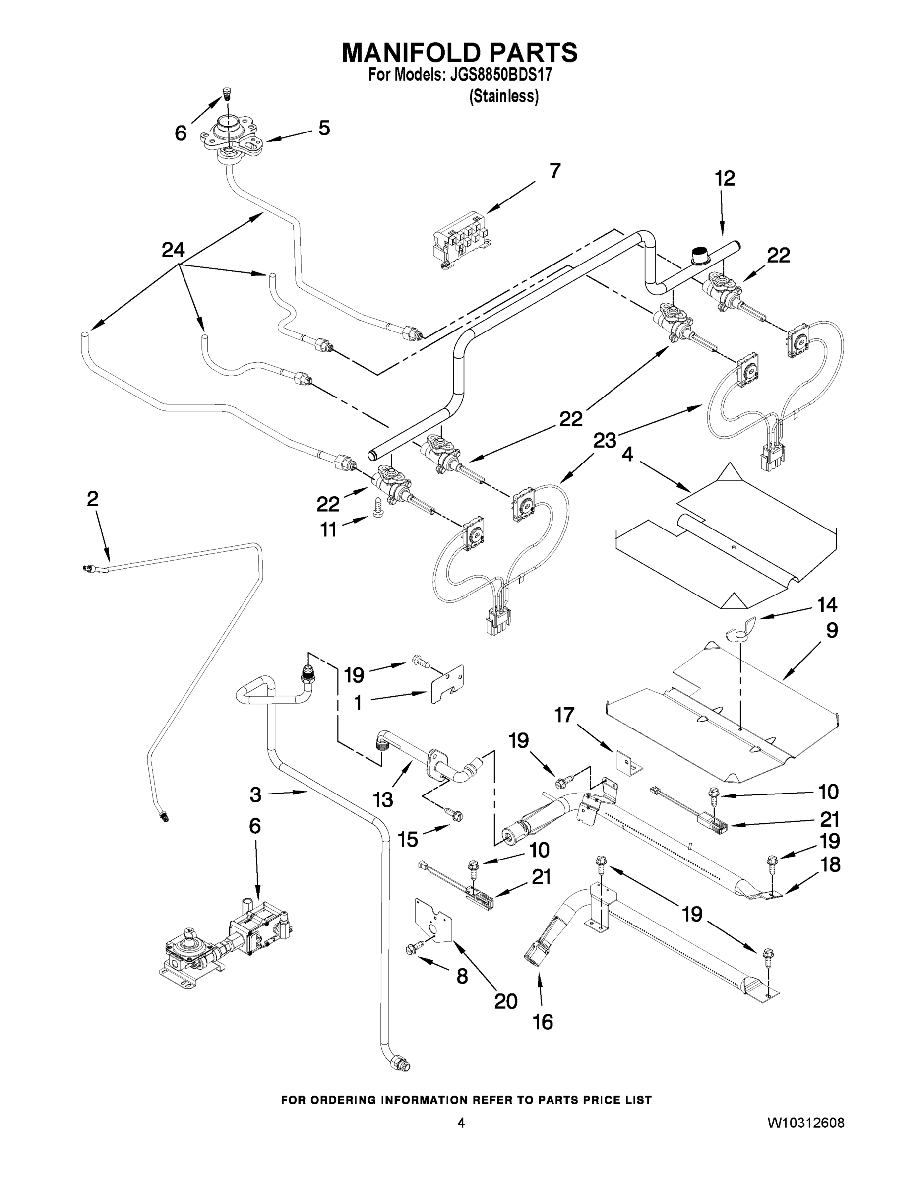 03 - MANIFOLD PARTS