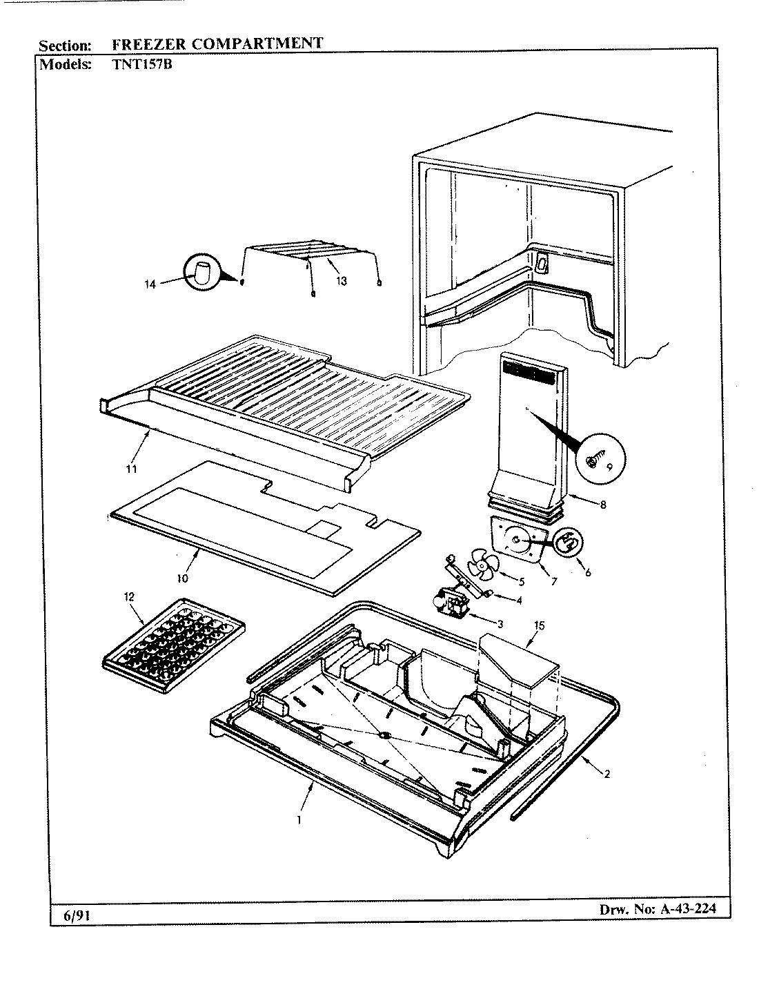 01 - FREEZER COMPARTMENT