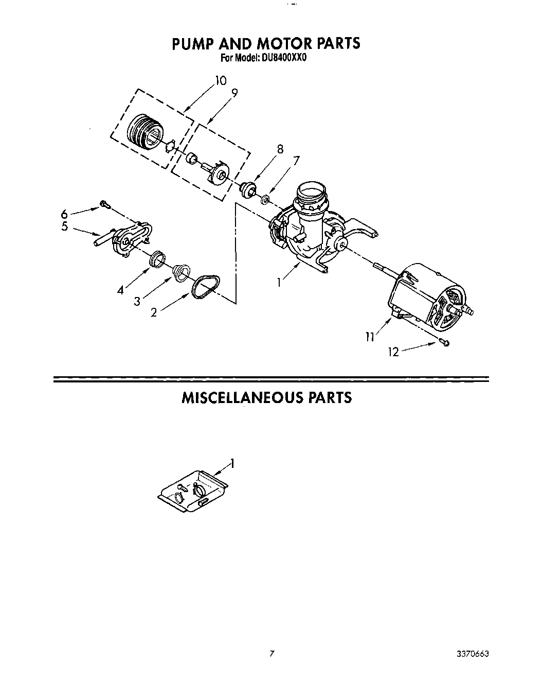 06 - PUMP AND MOTOR, MISCELLANEOUS