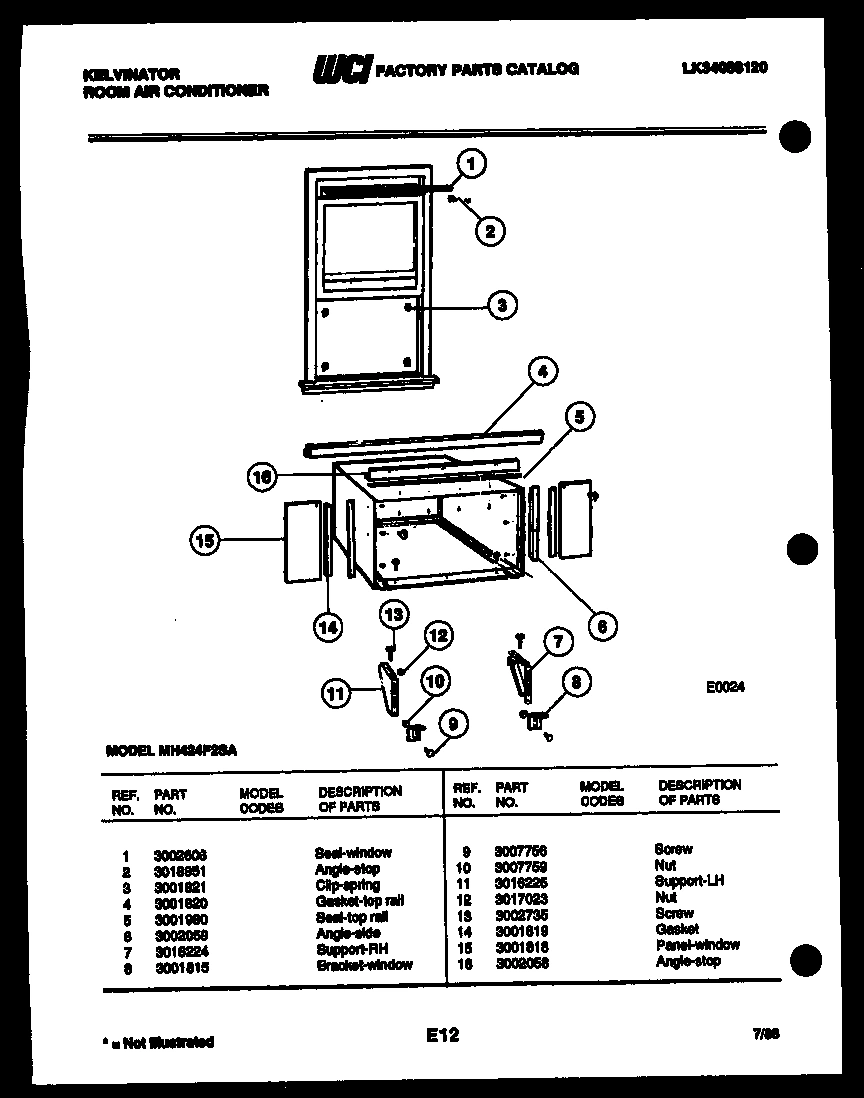 06 - CABINET AND INSTALLATION PARTS