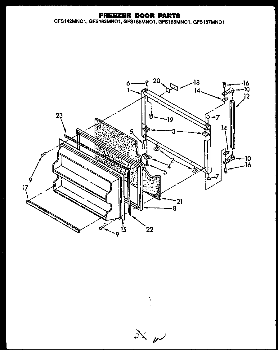 02 - FZ DOOR PARTS
