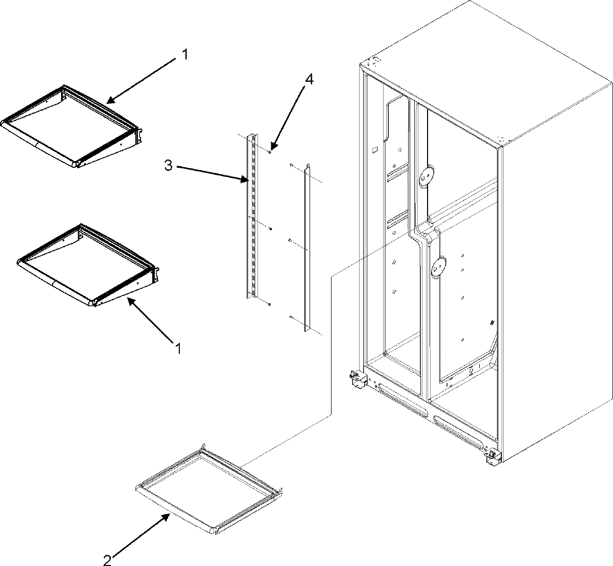 16 - REFRIGERATOR SHELVES