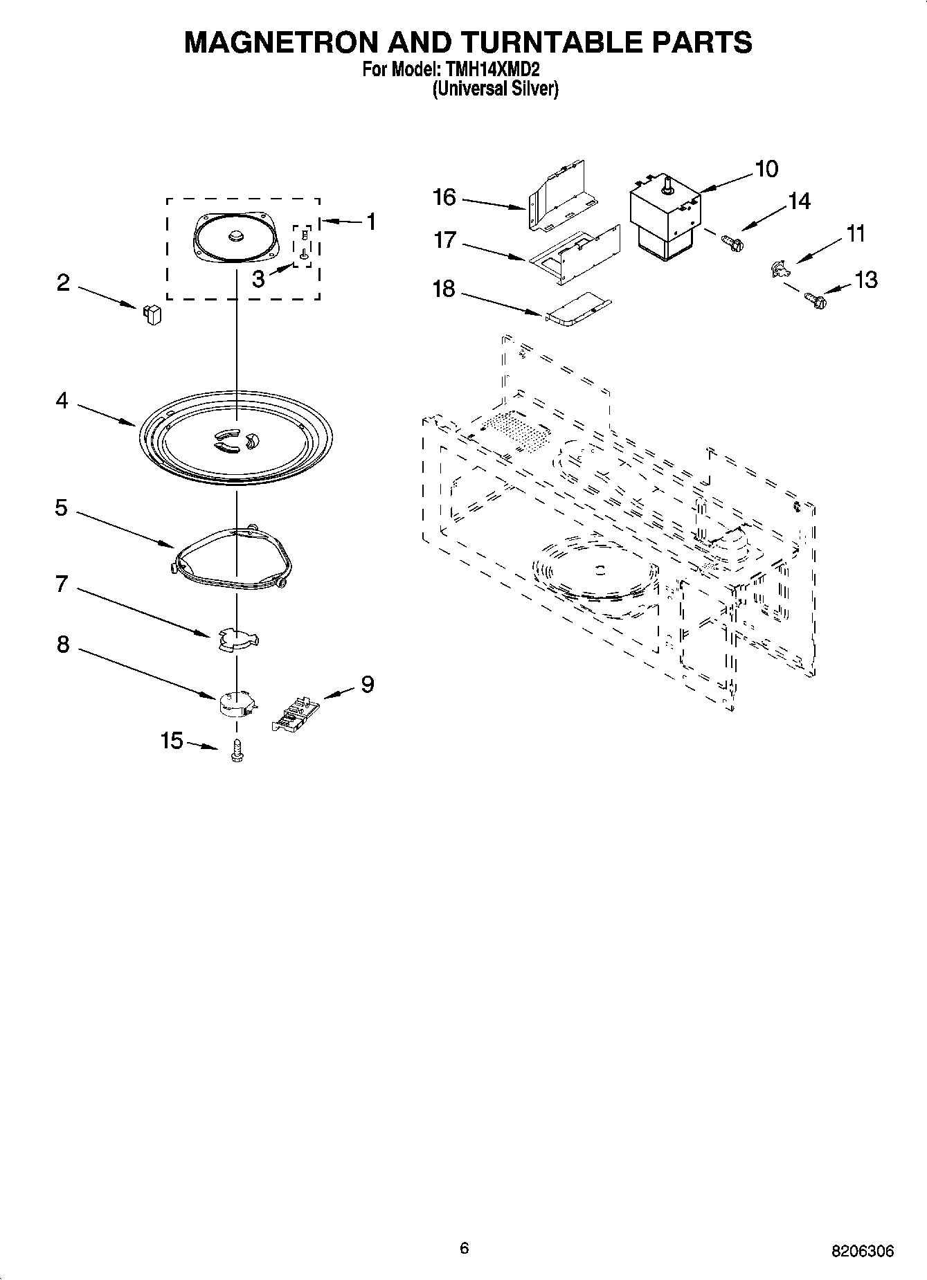05 - MAGNETRON AND TURNTABLE PARTS