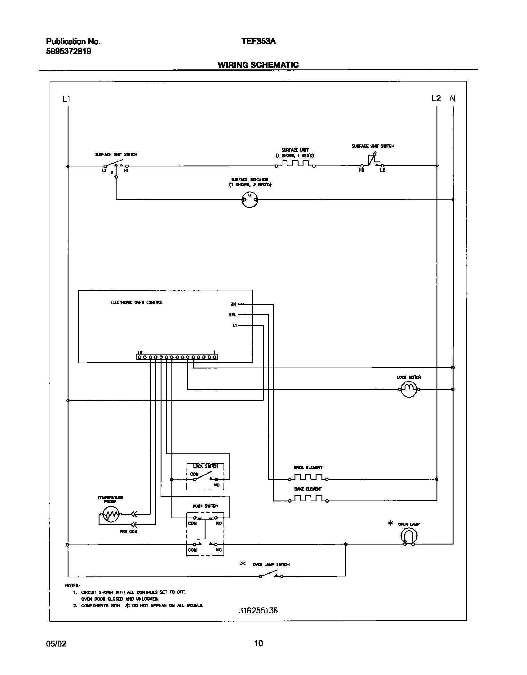 10 - WIRING SCHEMATIC