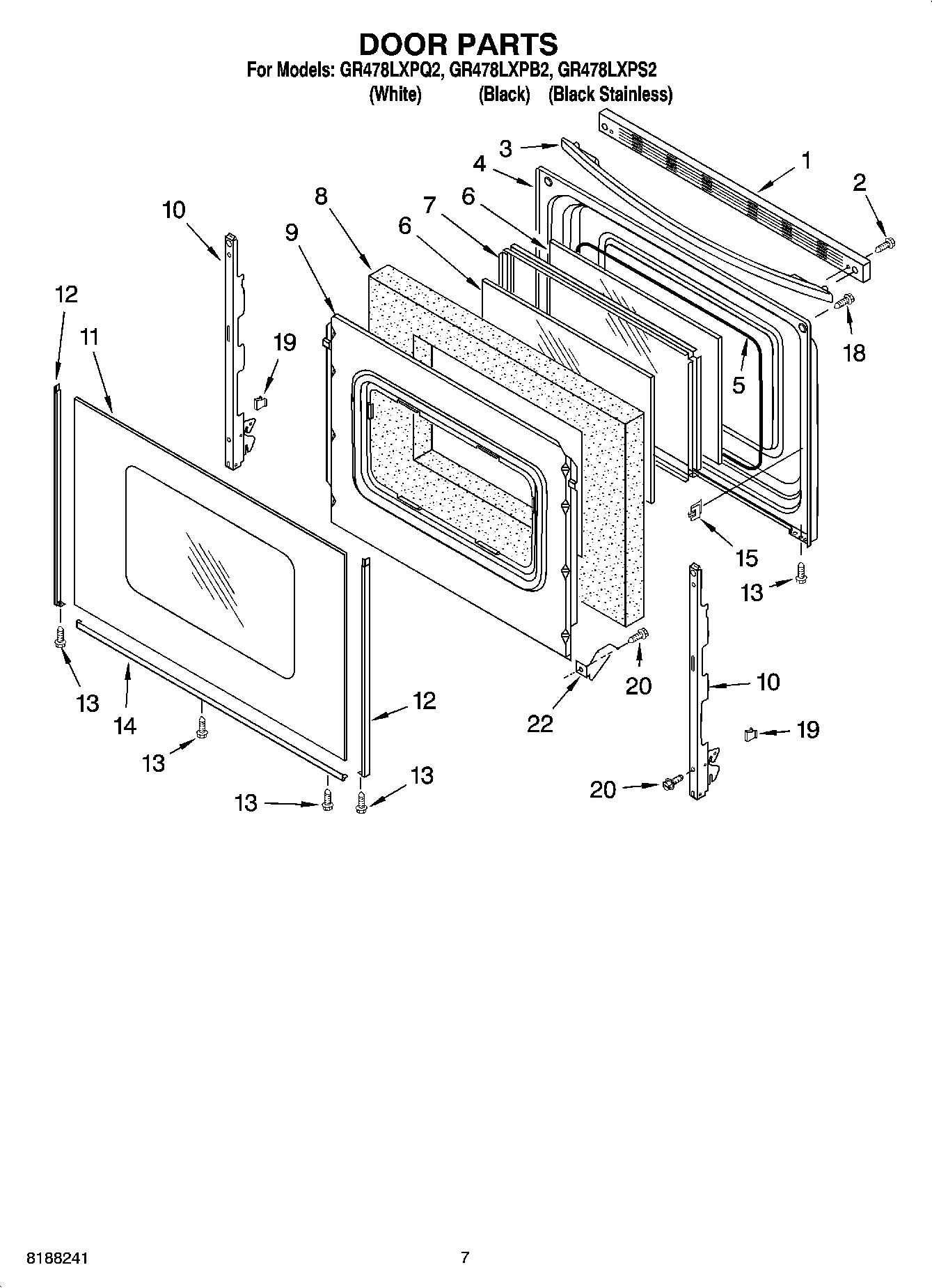 05 - DOOR PARTS, OPTIONAL PARTS