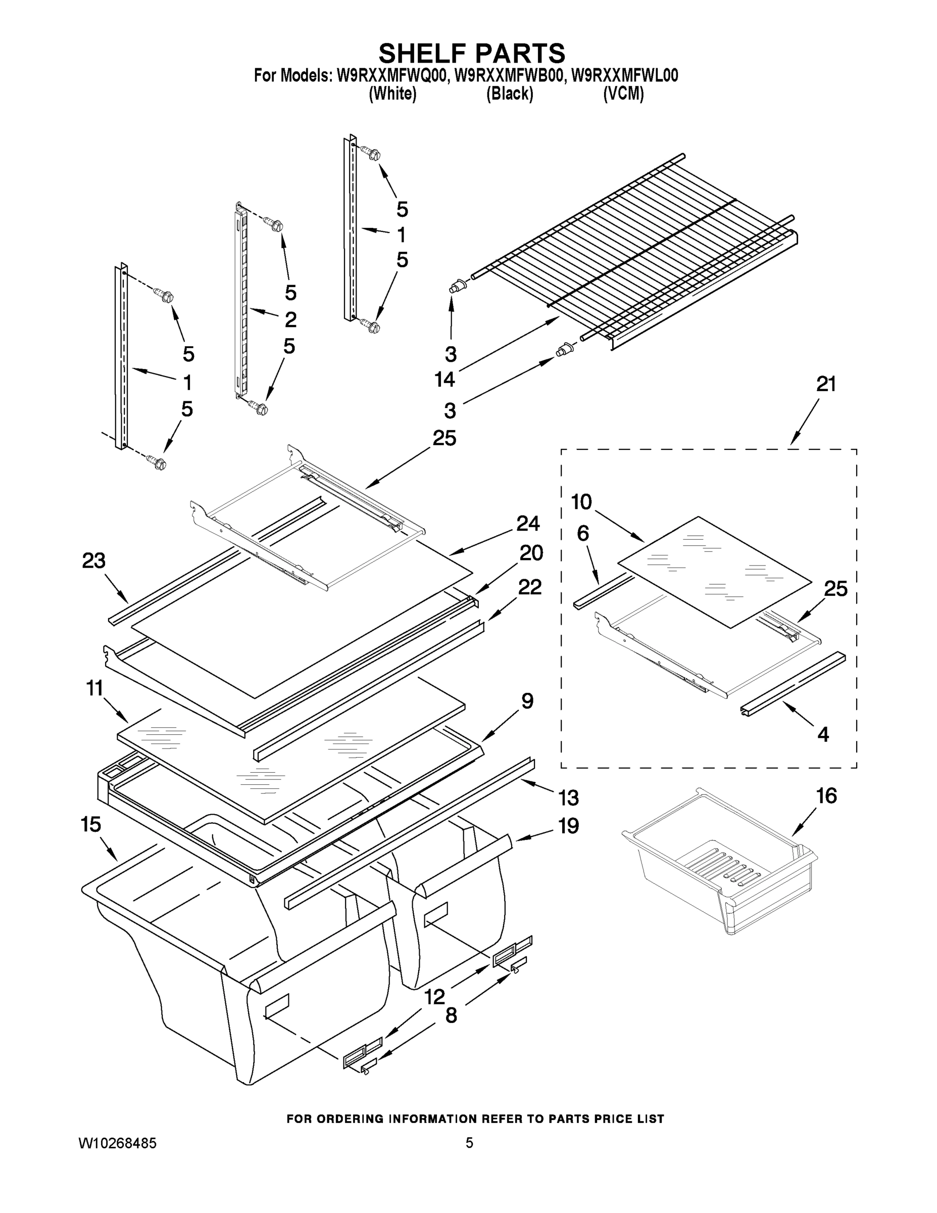 03 - SHELF PARTS