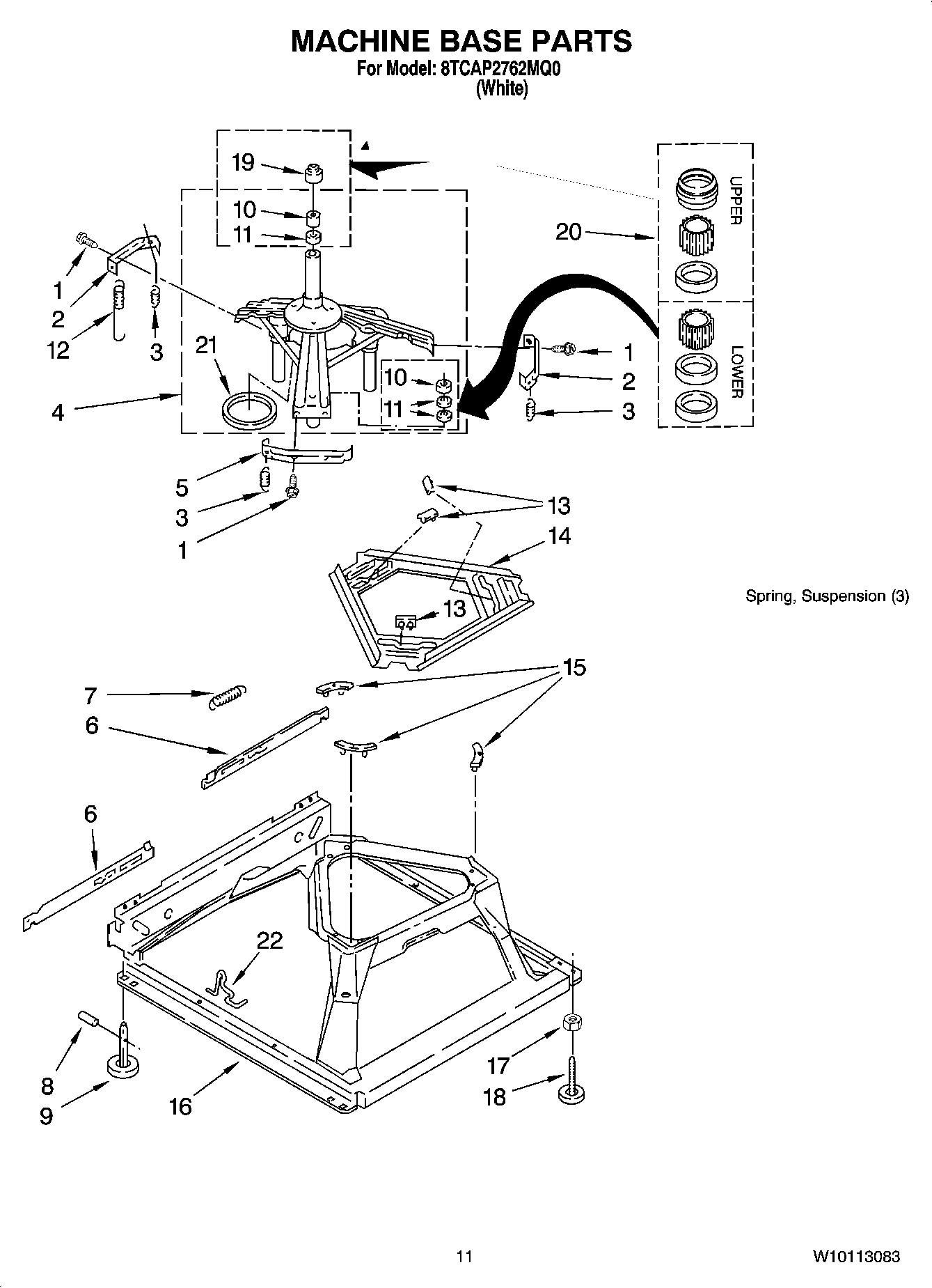 07 - MACHINE BASE PARTS