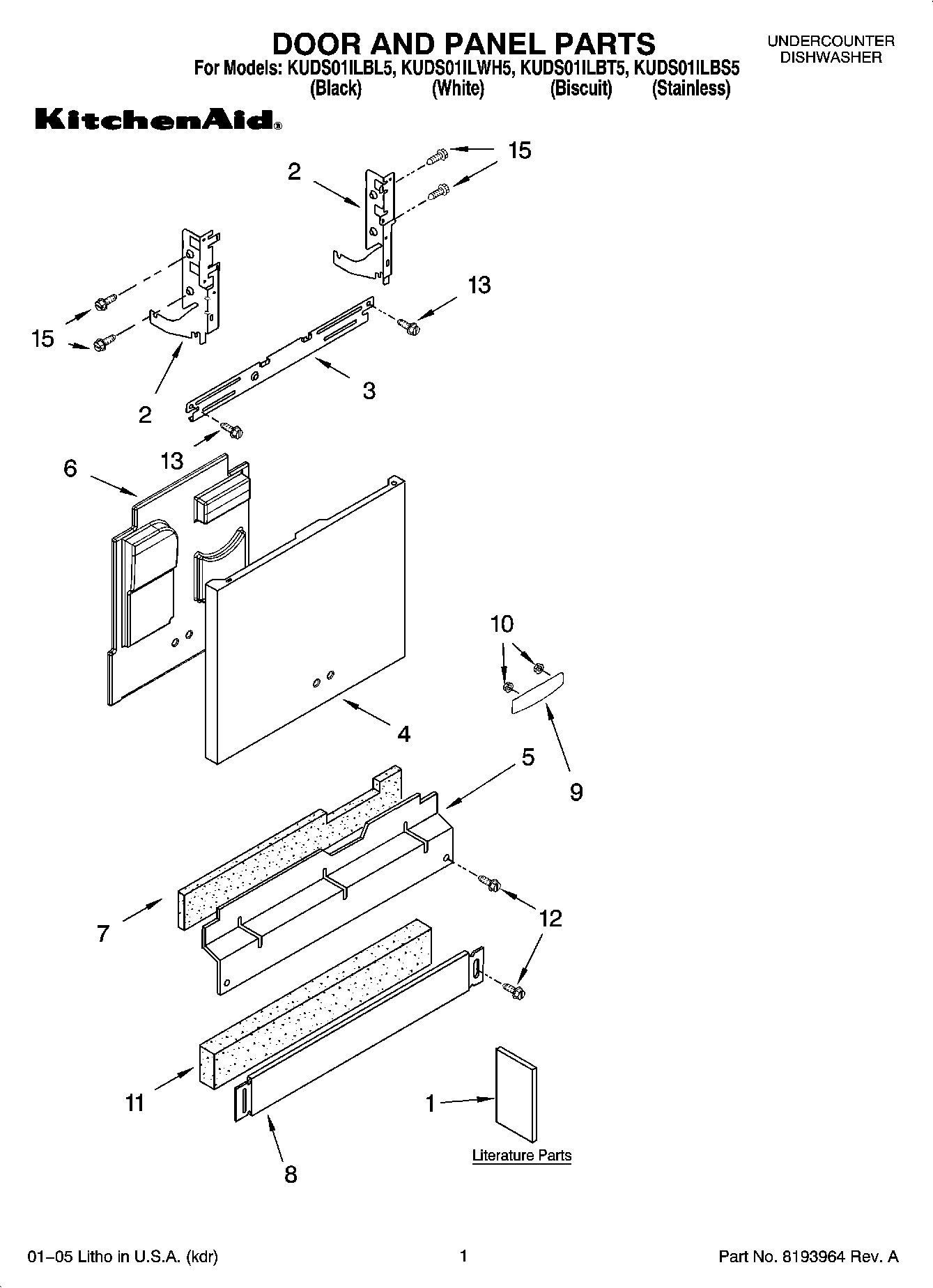 01 - DOOR AND PANEL PARTS