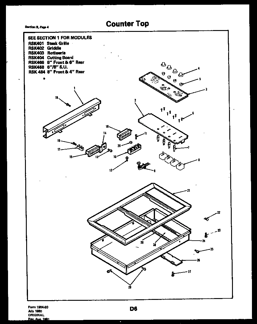 03 - CABINET PARTS