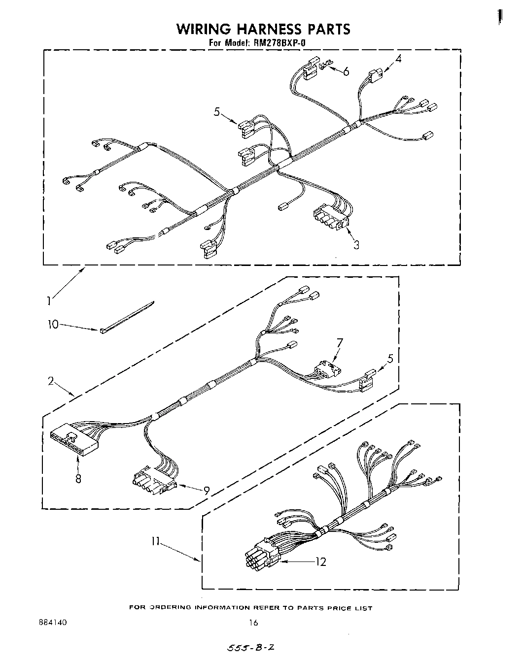 10 - WIRING HARNESS , LITERATURE AND OPTIONAL