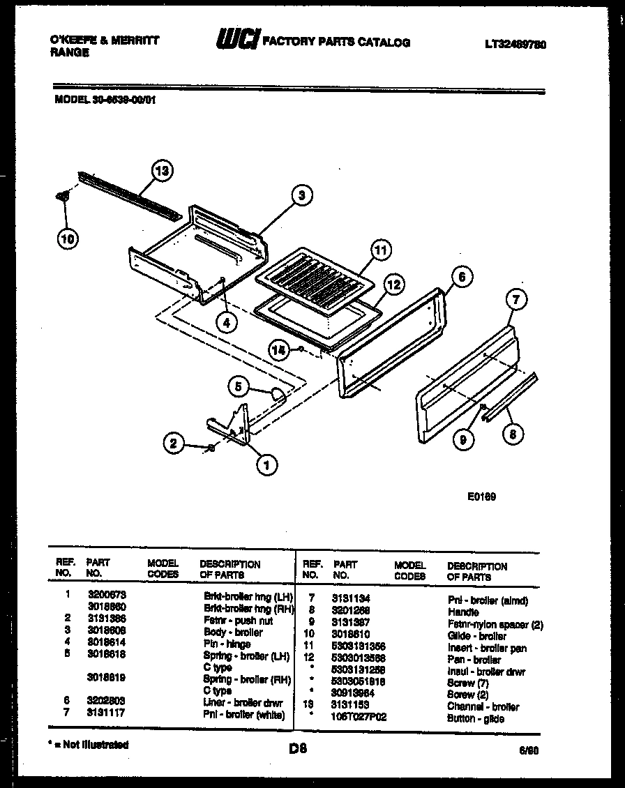 04 - BROILER DRAWER PARTS