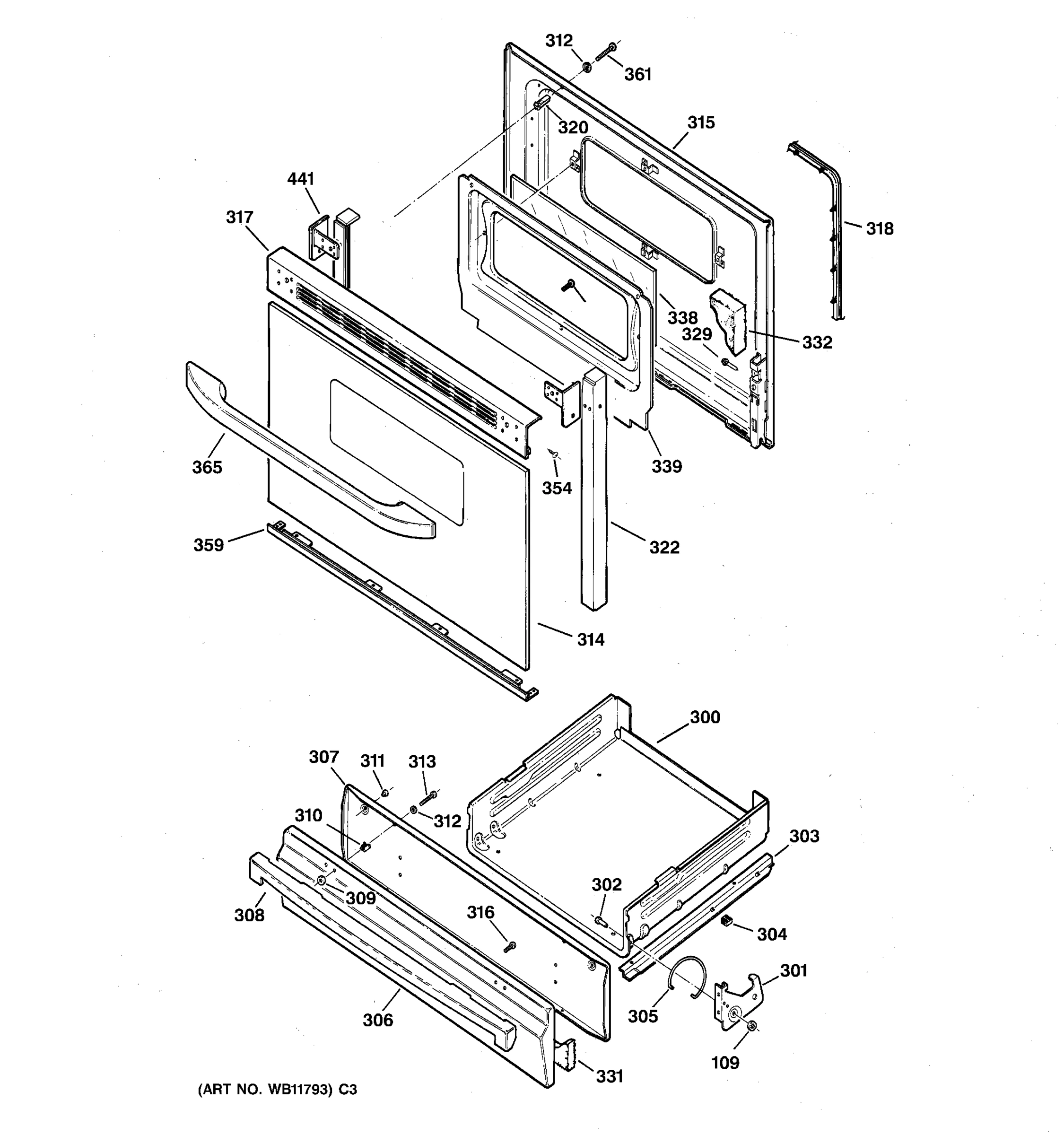 DOOR & DRAWER PARTS