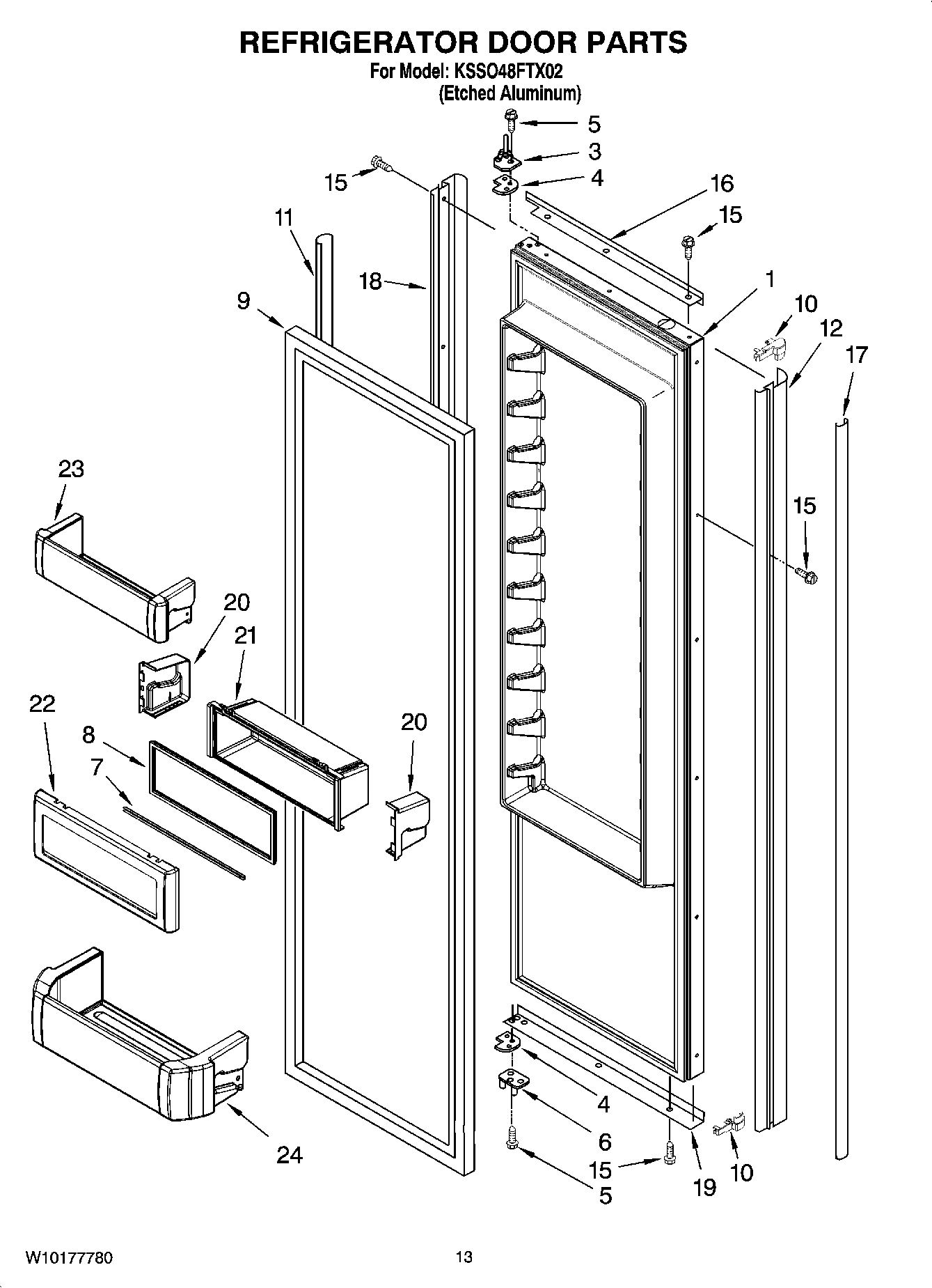 09 - REFRIGERATOR DOOR PARTS