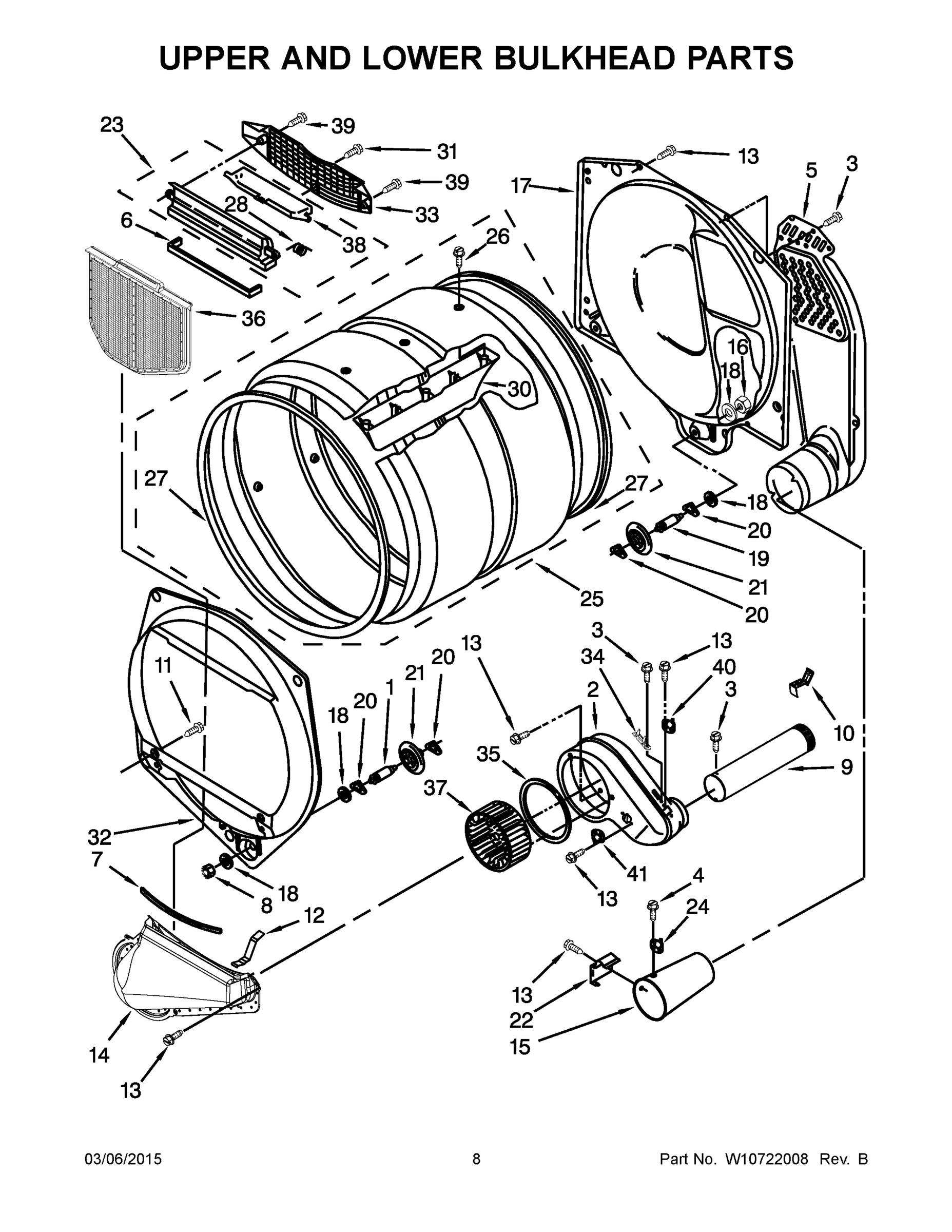 05 - UPPER AND LOWER BULKHEAD PARTS