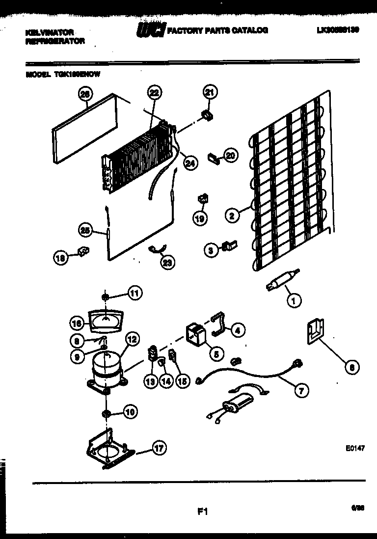 05 - SYSTEM AND AUTOMATIC DEFROST PARTS
