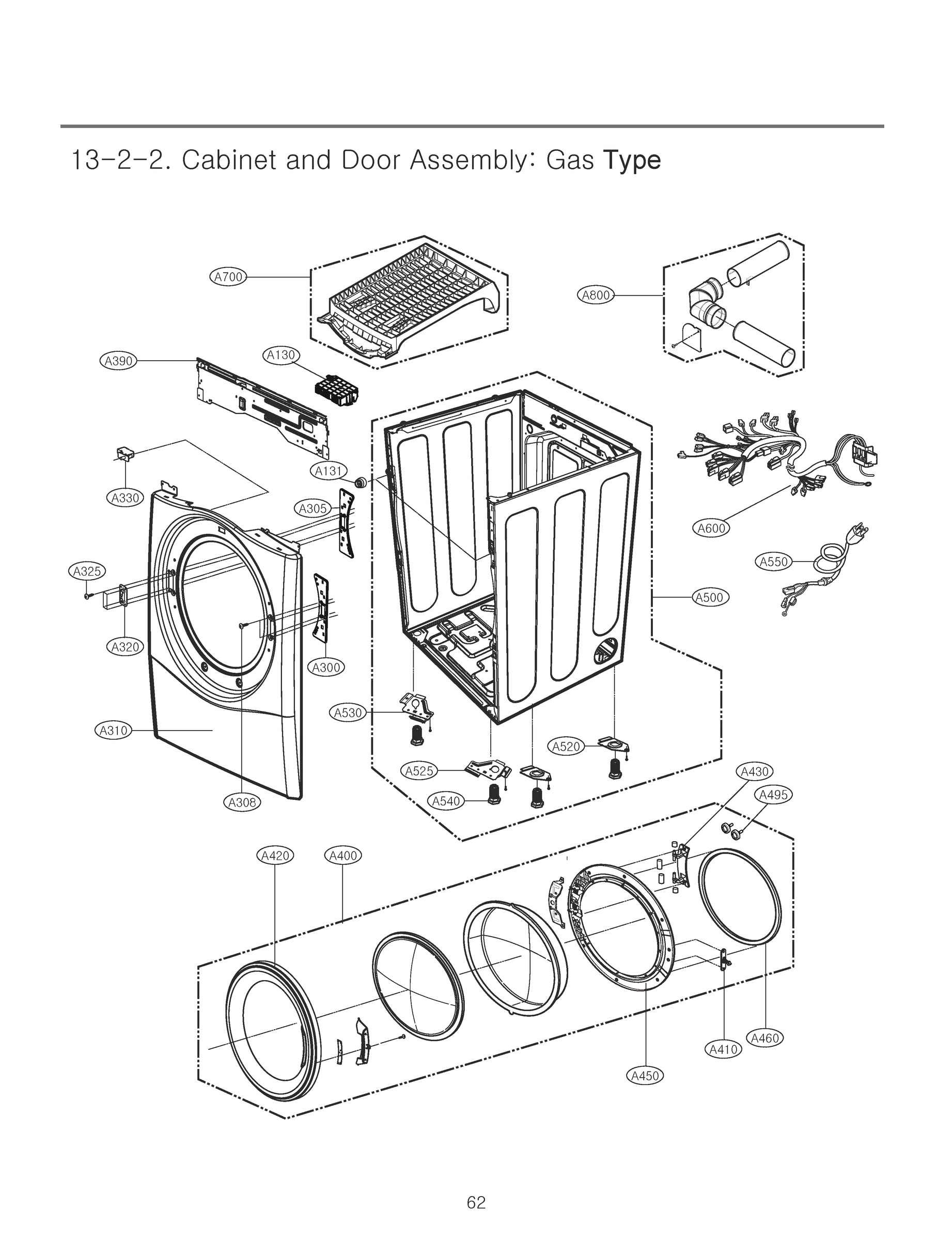 CABINET AND DOOR ASSEMBLY