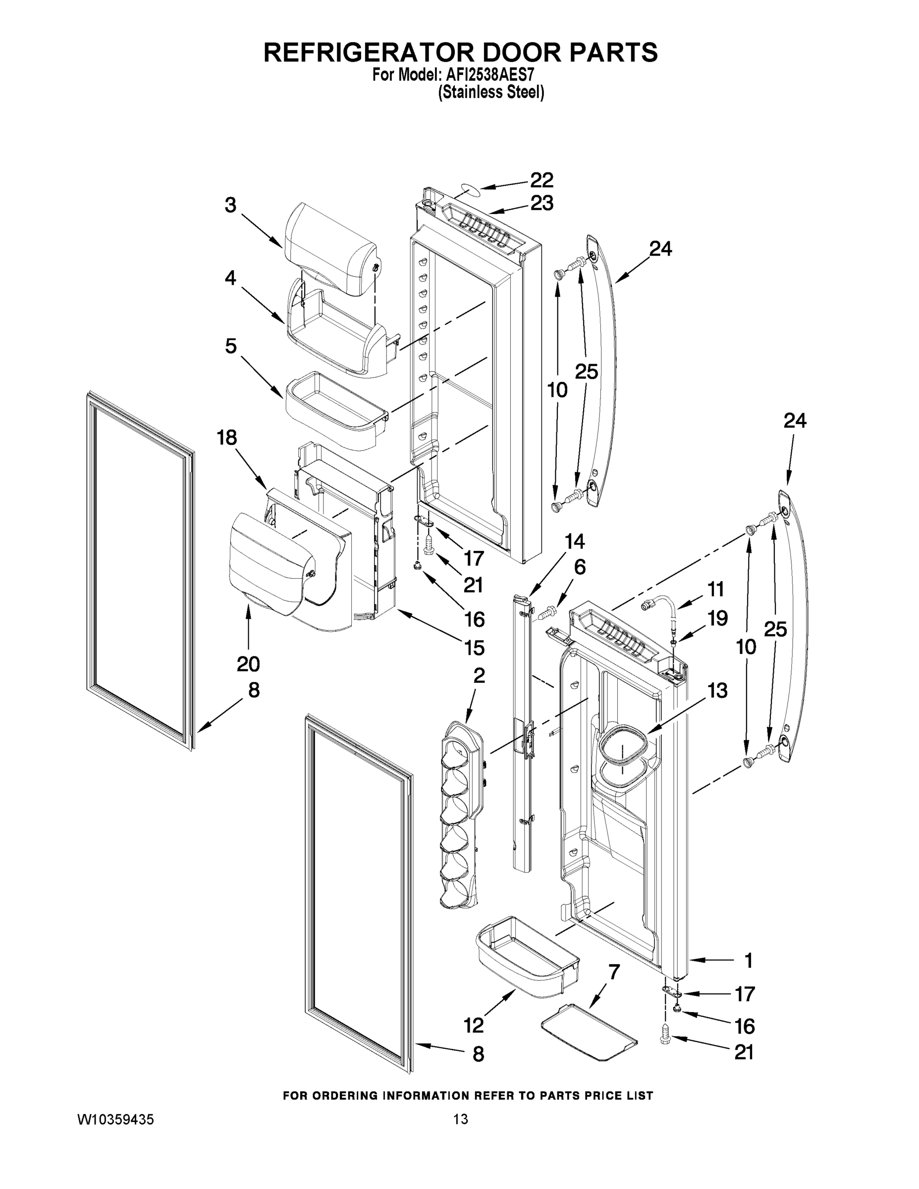 07 - REFRIGERATOR DOOR PARTS