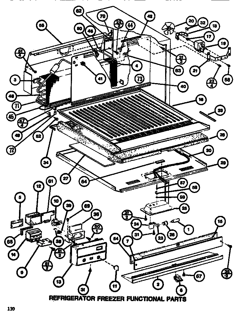 02 - FUNCTIONAL PARTS (REF/FRZ)