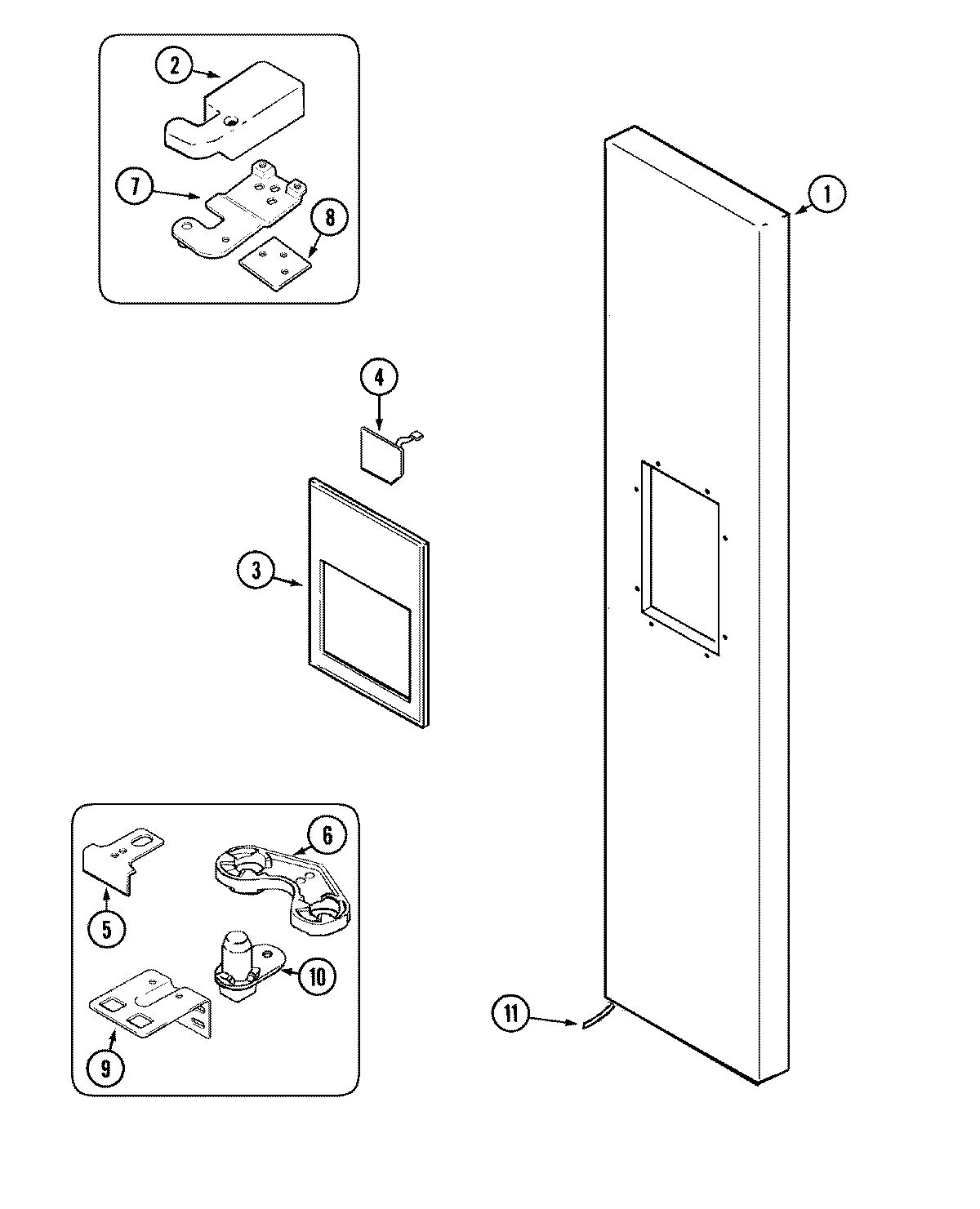 06 - FREEZER OUTER DOOR