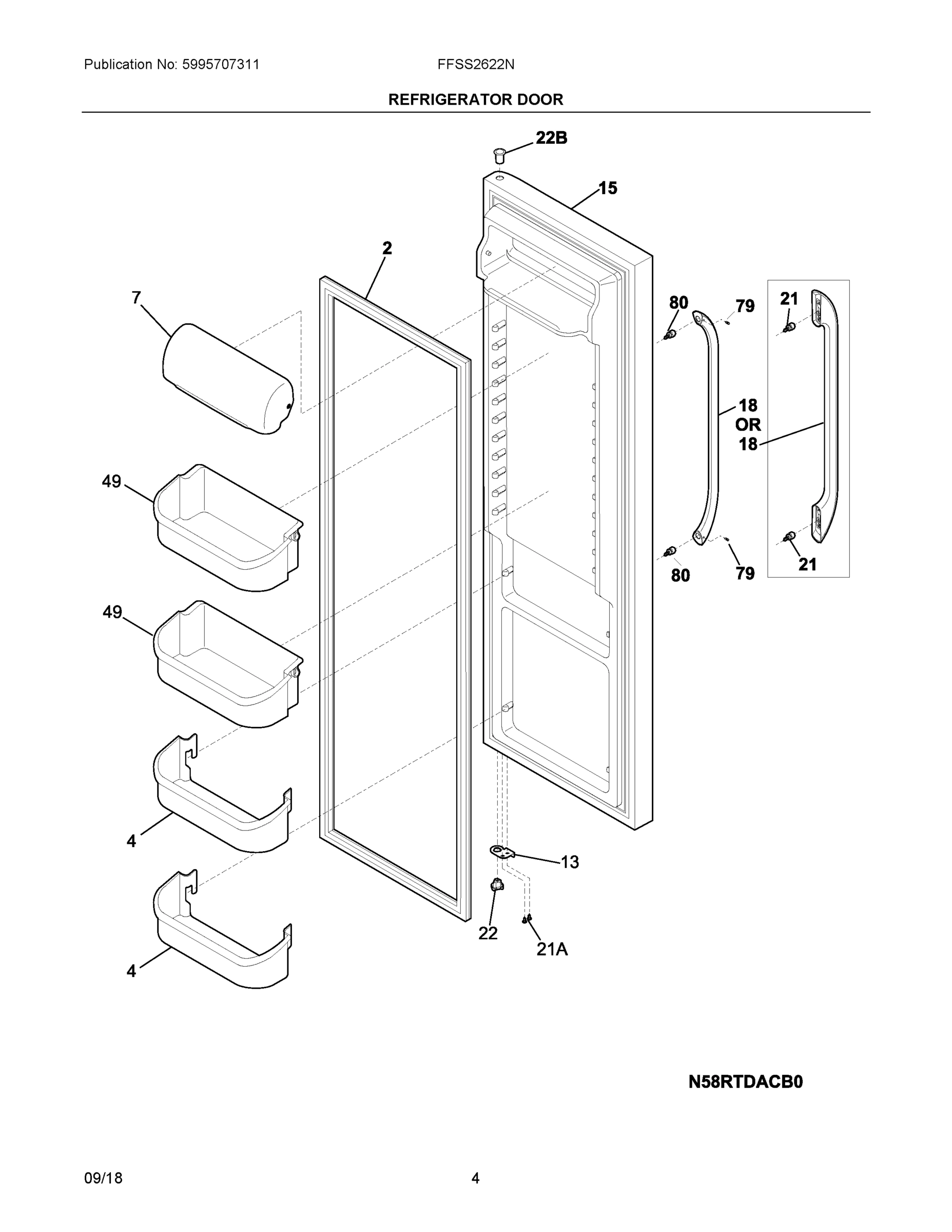 03 - REFRIGERATOR DOOR