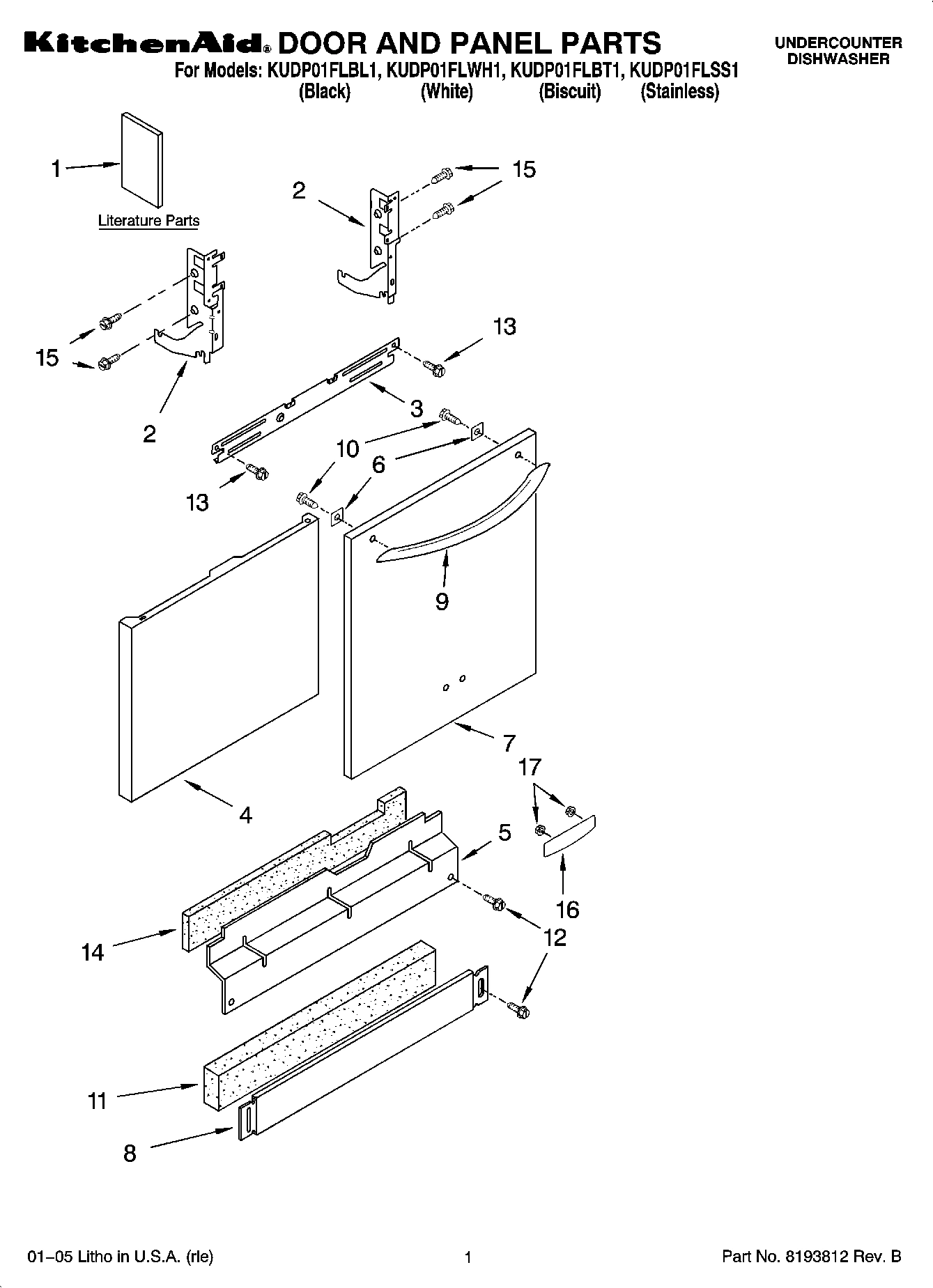 01 - DOOR AND PANEL PARTS
