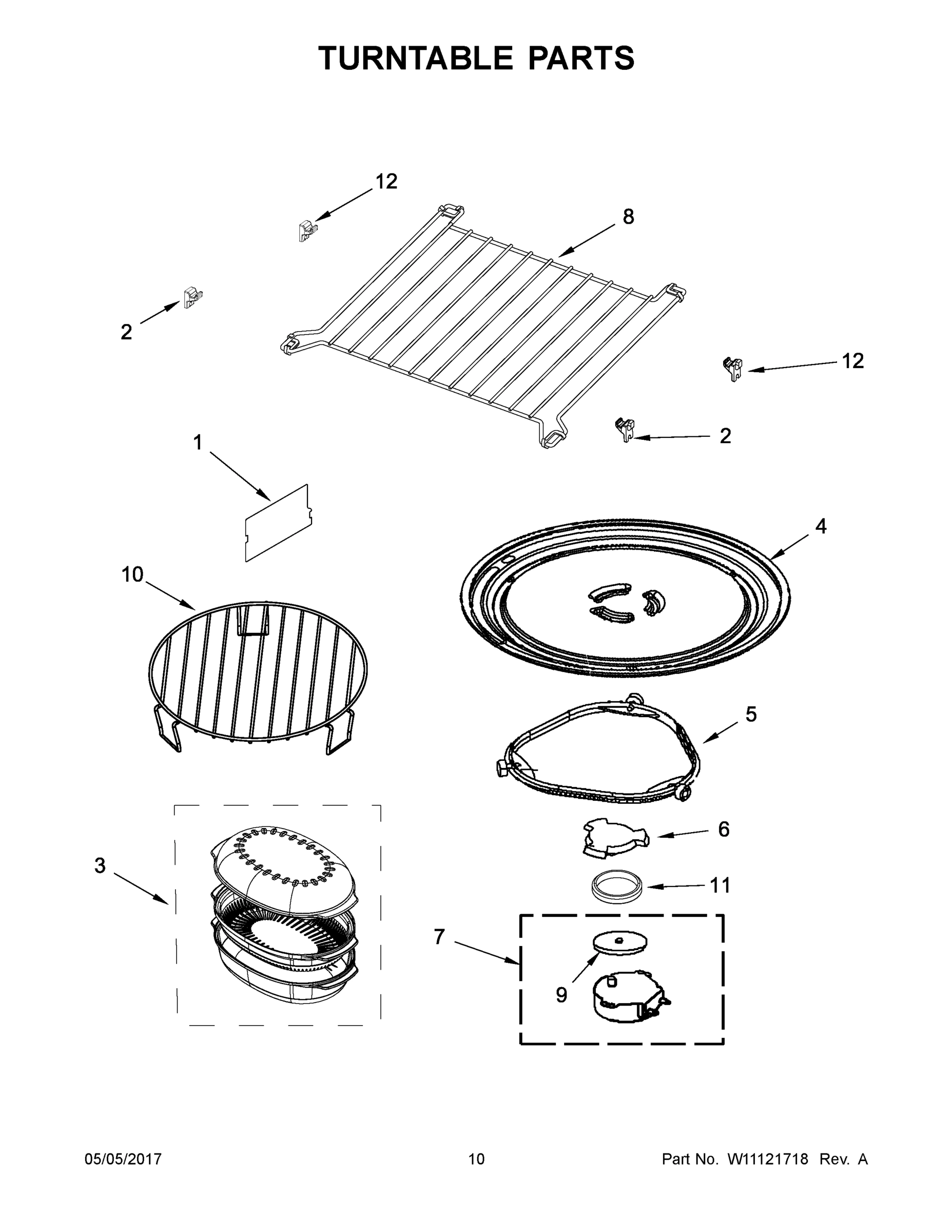 06 - TURNTABLE PARTS