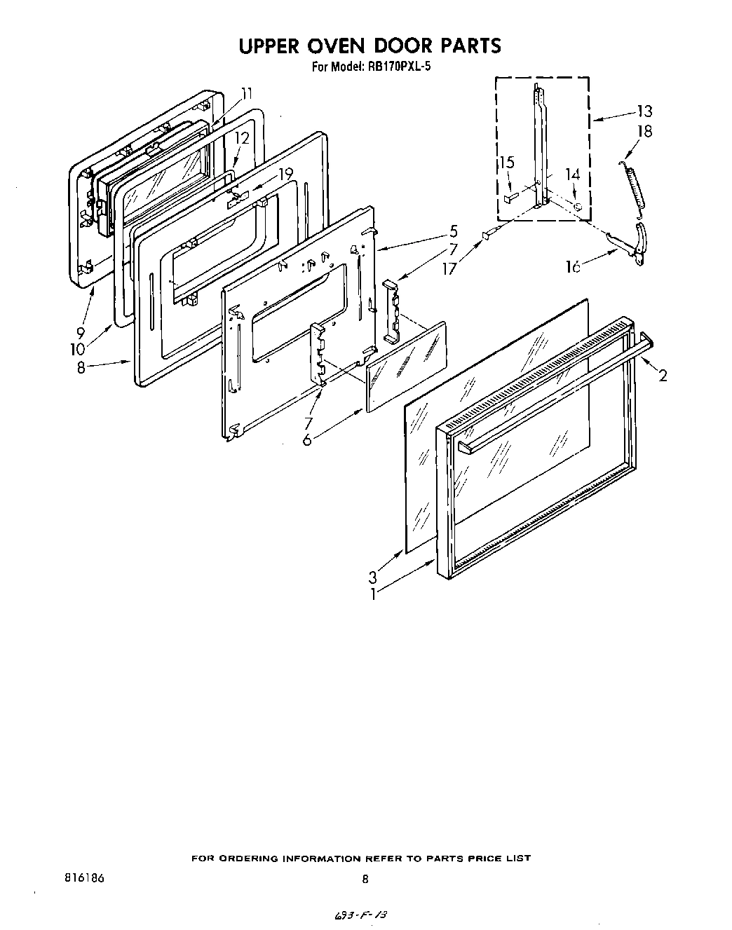 05 - UPPER OVEN DOOR