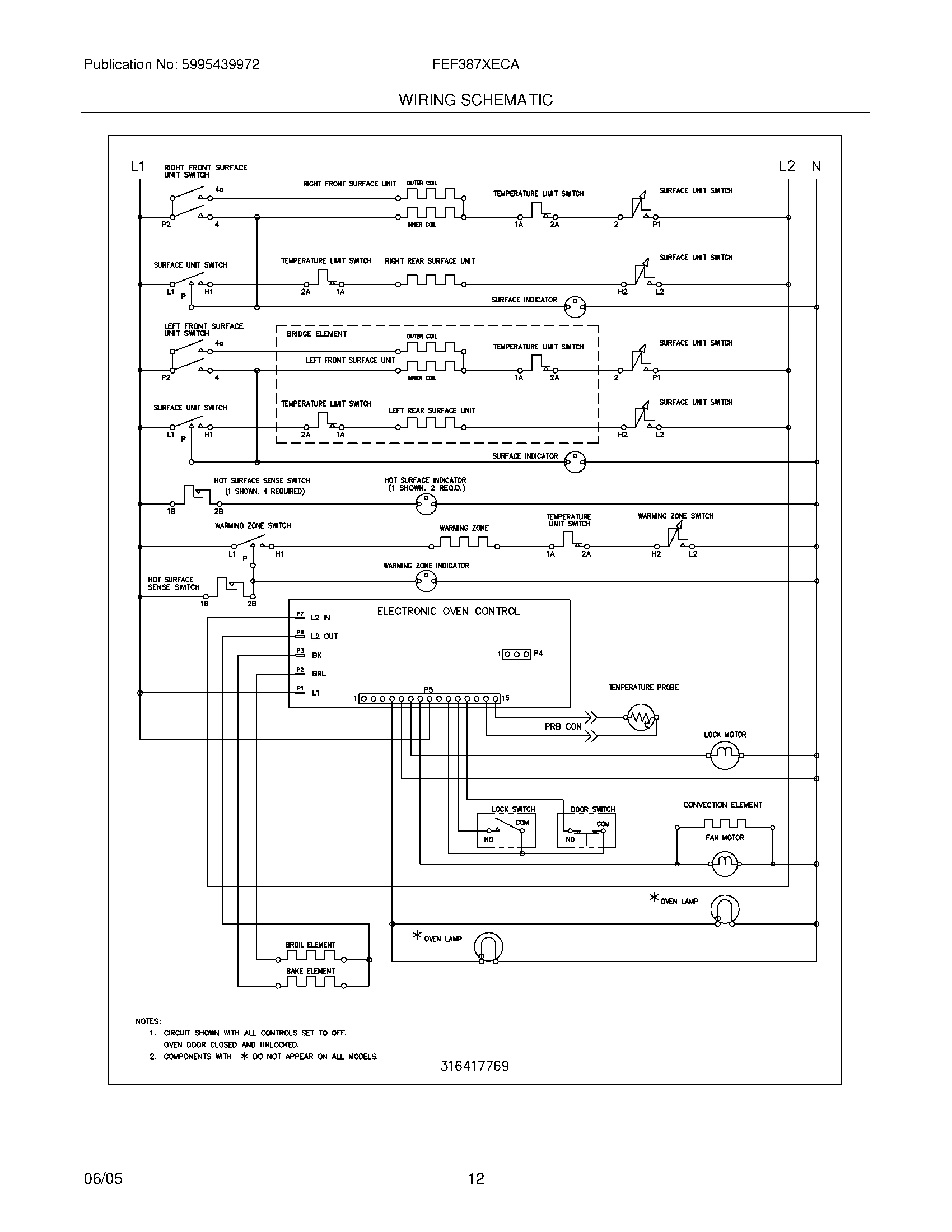 12 - WIRING SCHEMATIC